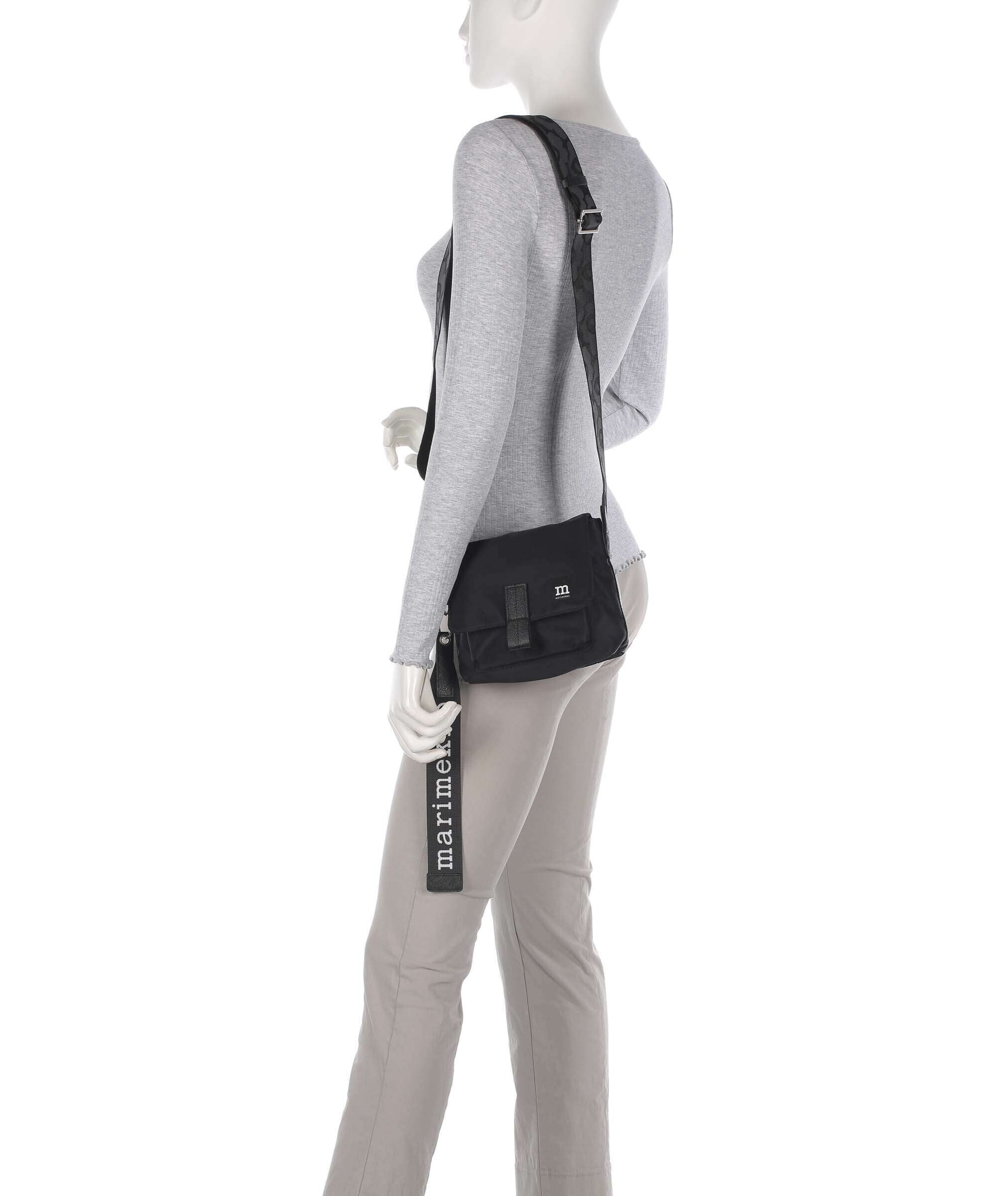 Marimekko Solid Crossbody tas black - Image 3
