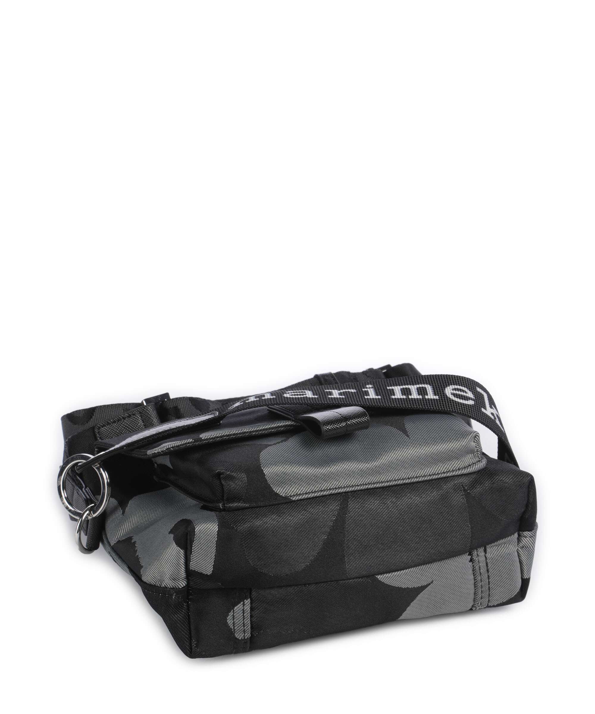 Marimekko Unikko Mini Crossbody tas grey/dark grey/black - Image 4