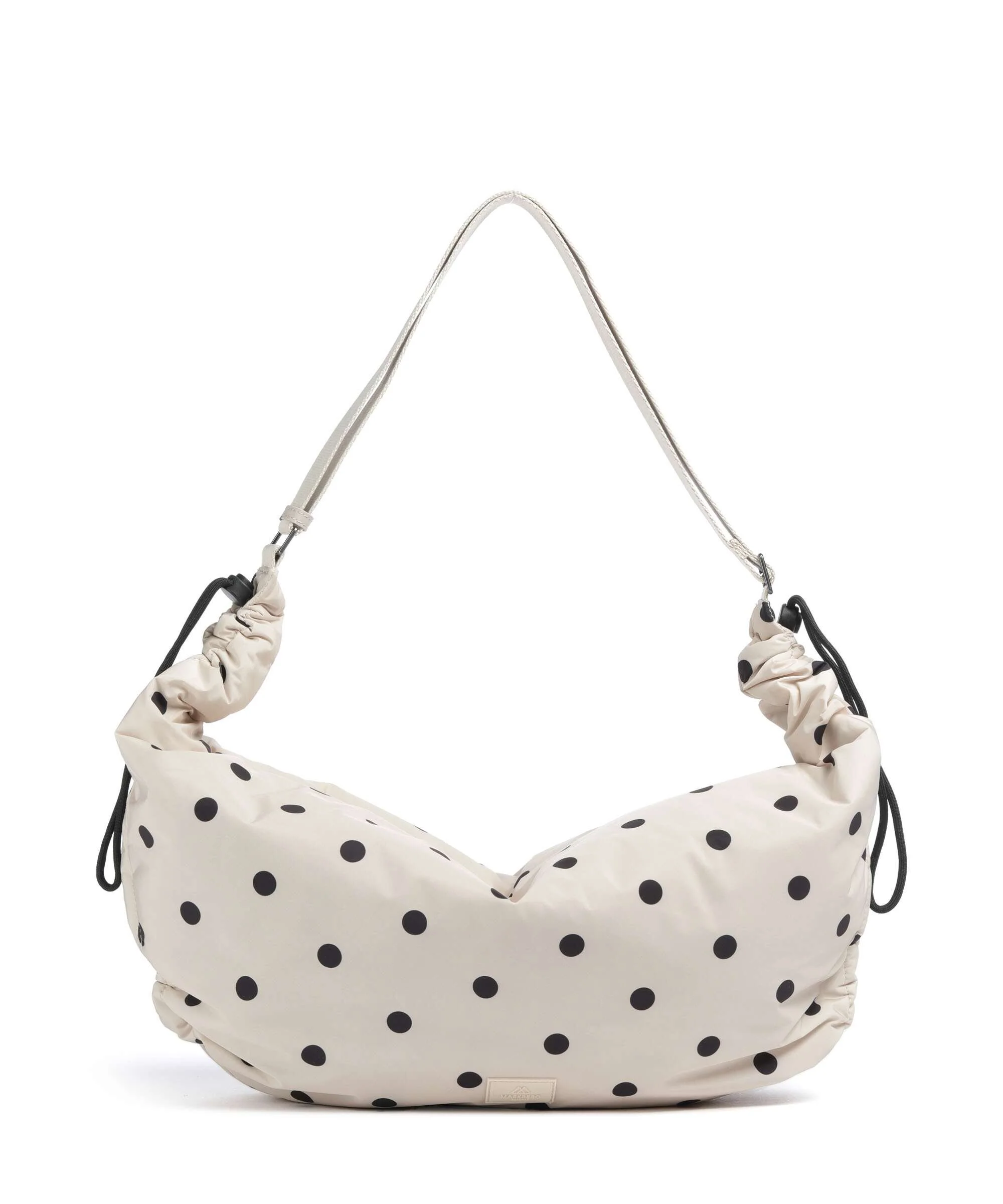 Markberg Alpine Hobo tas polka dot/creme