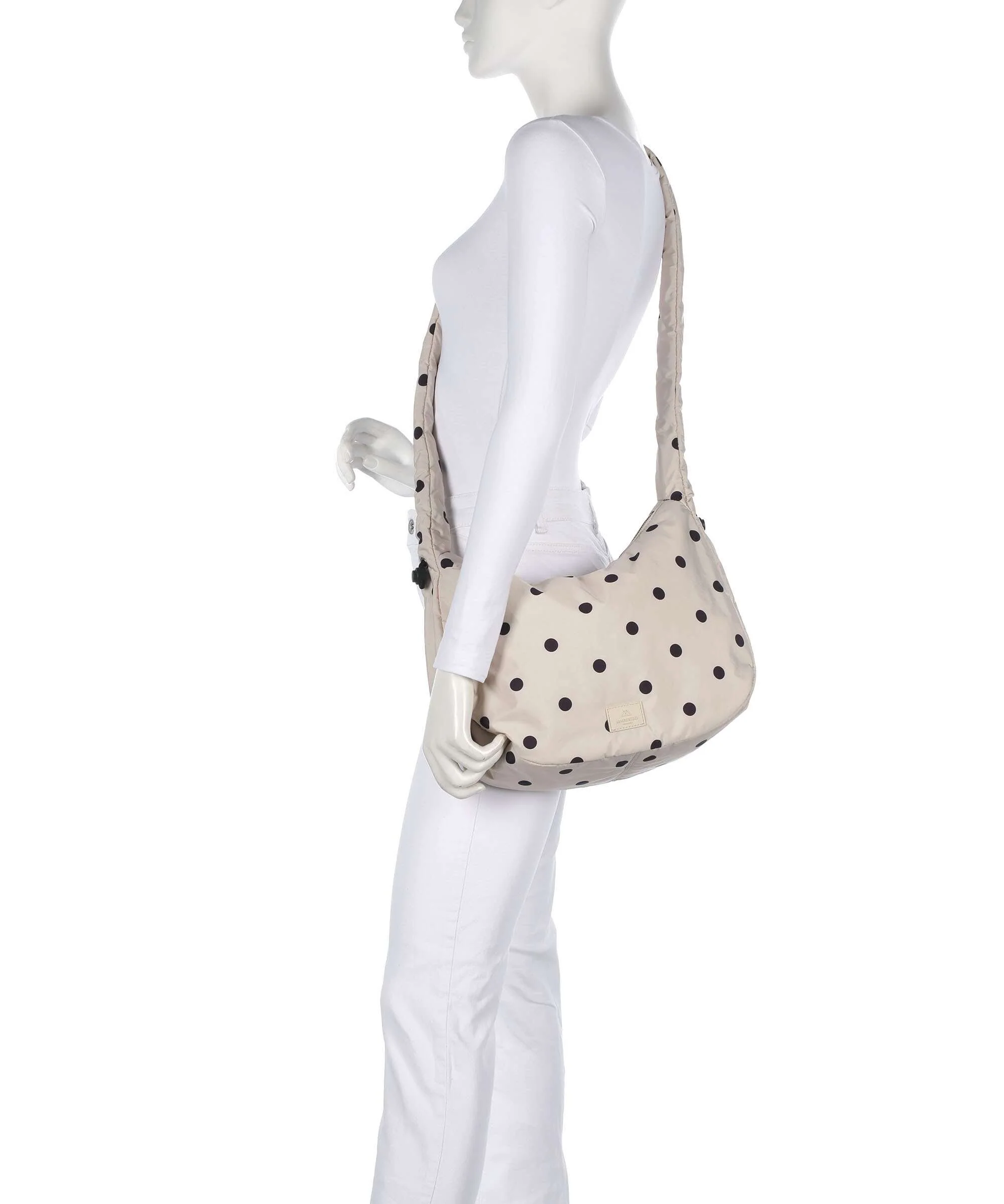 Markberg Ground Schoudertas polka dot/creme - Image 4