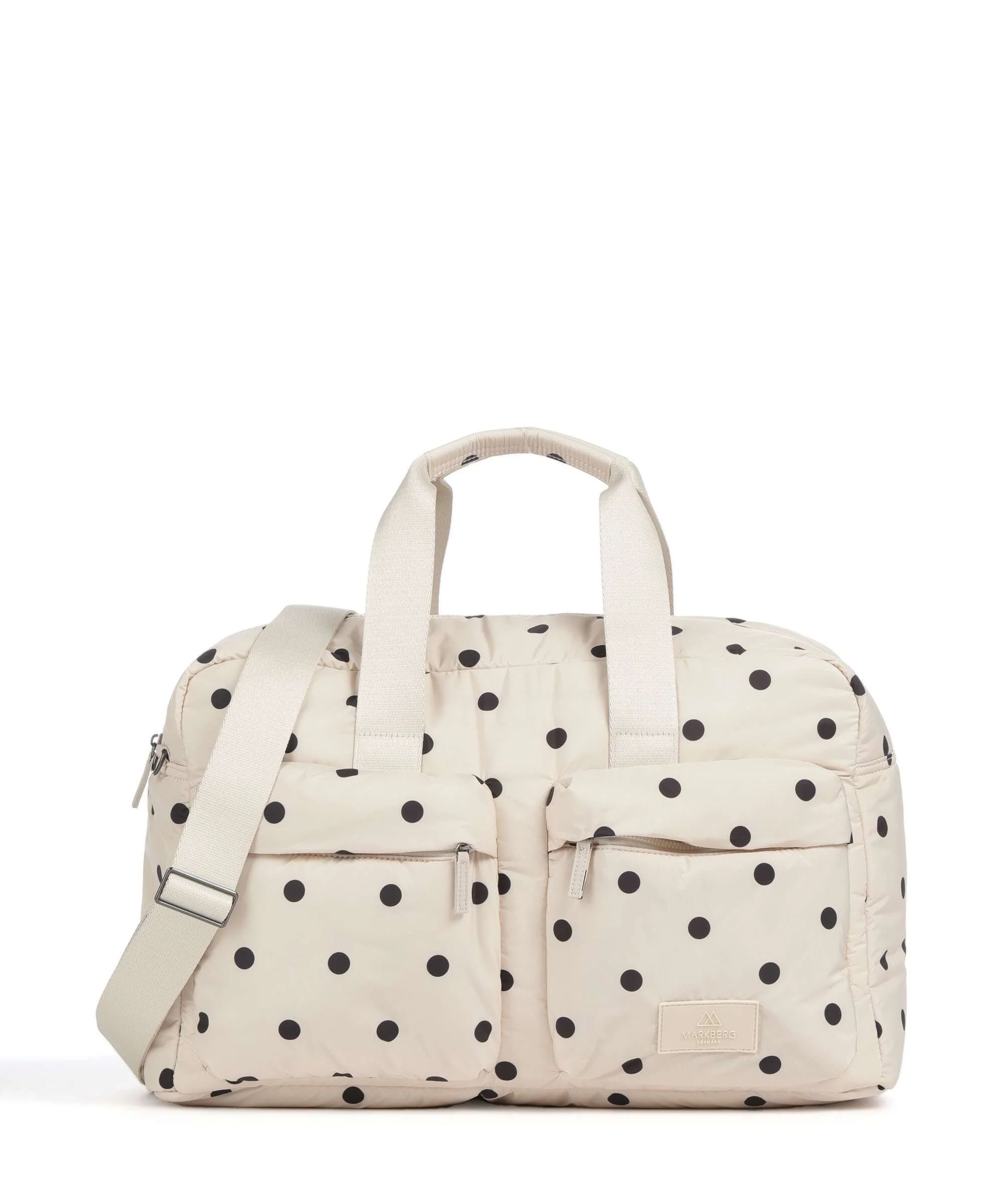 Markberg More Weekendtas polka dot/creme