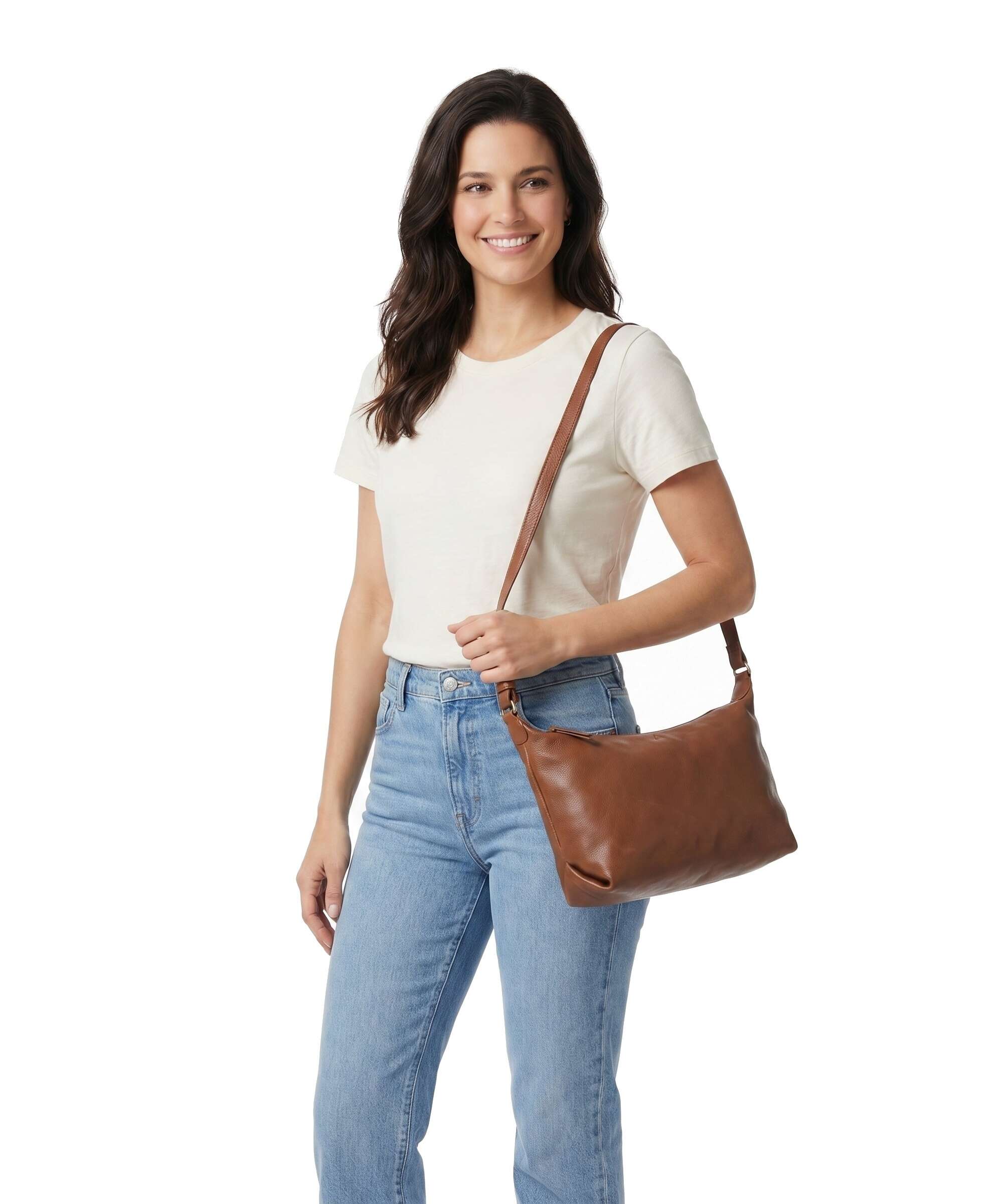 Markberg Nyra Crossbody tas cognac - Image 3