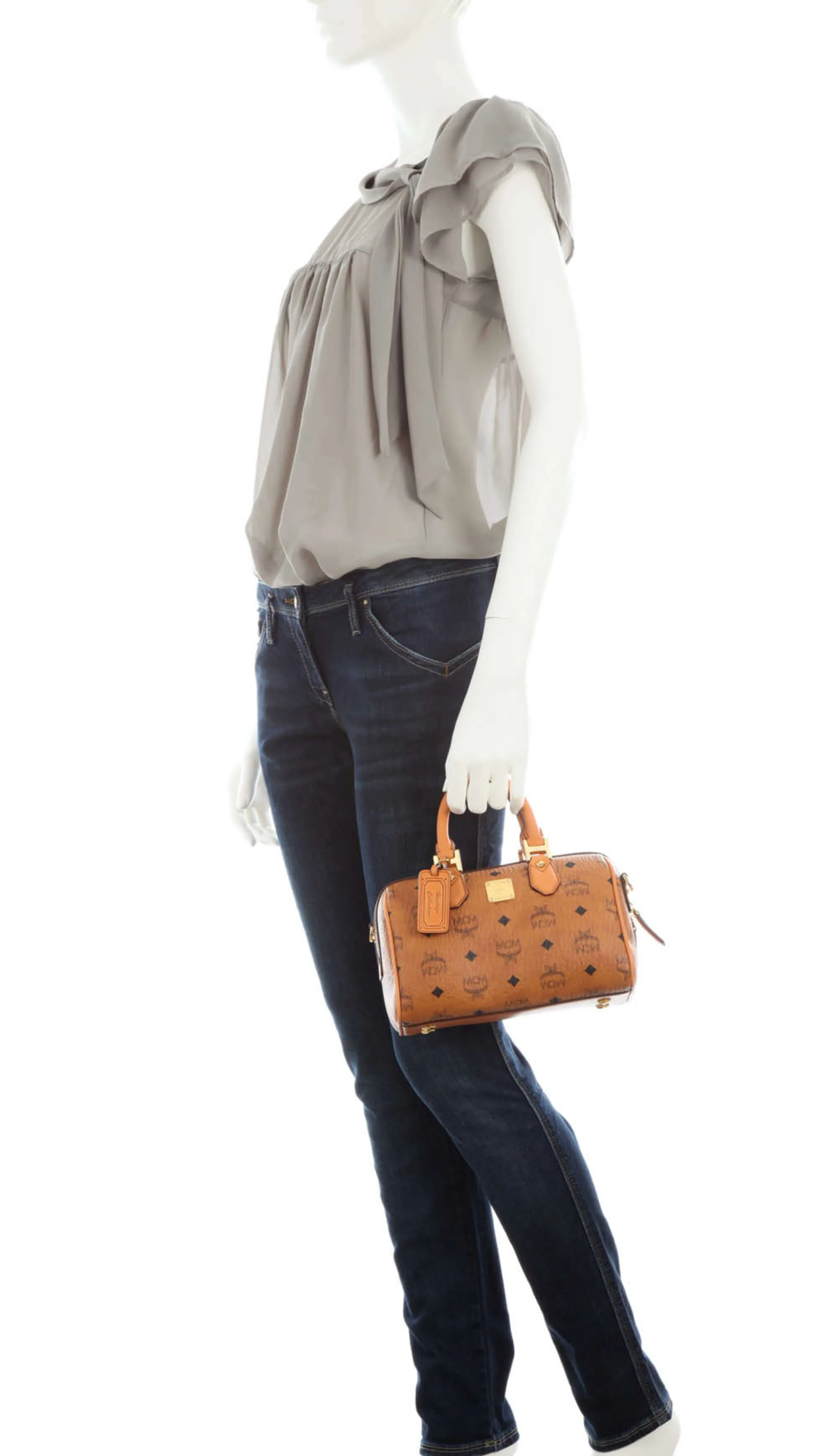 MCM Handtas cognac - Image 7