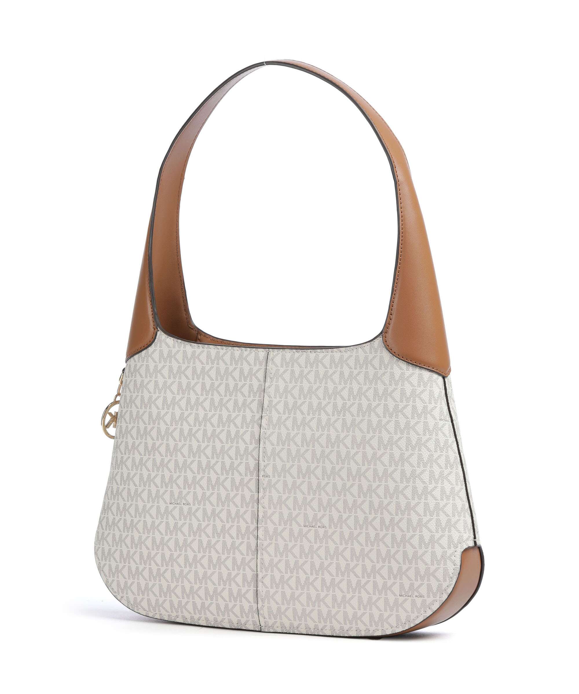 Michael Kors Alice Large Hobo tas vanilla/acorn - Image 2