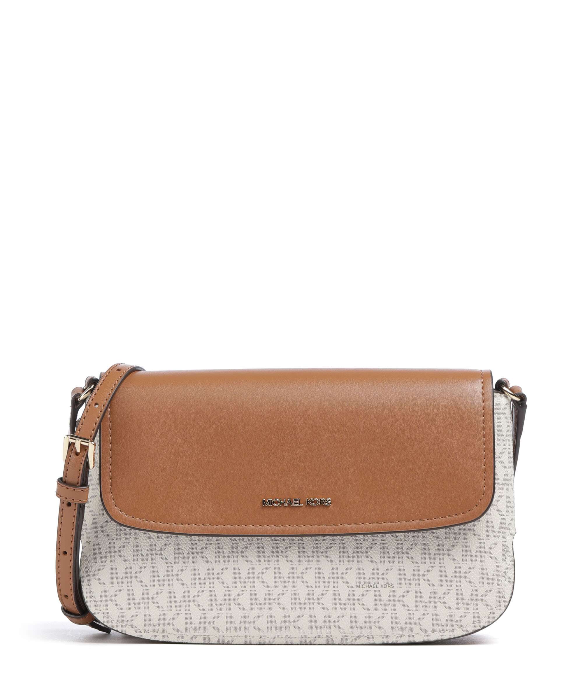 Michael Kors Alice Small Crossbody tas vanilla/acorn