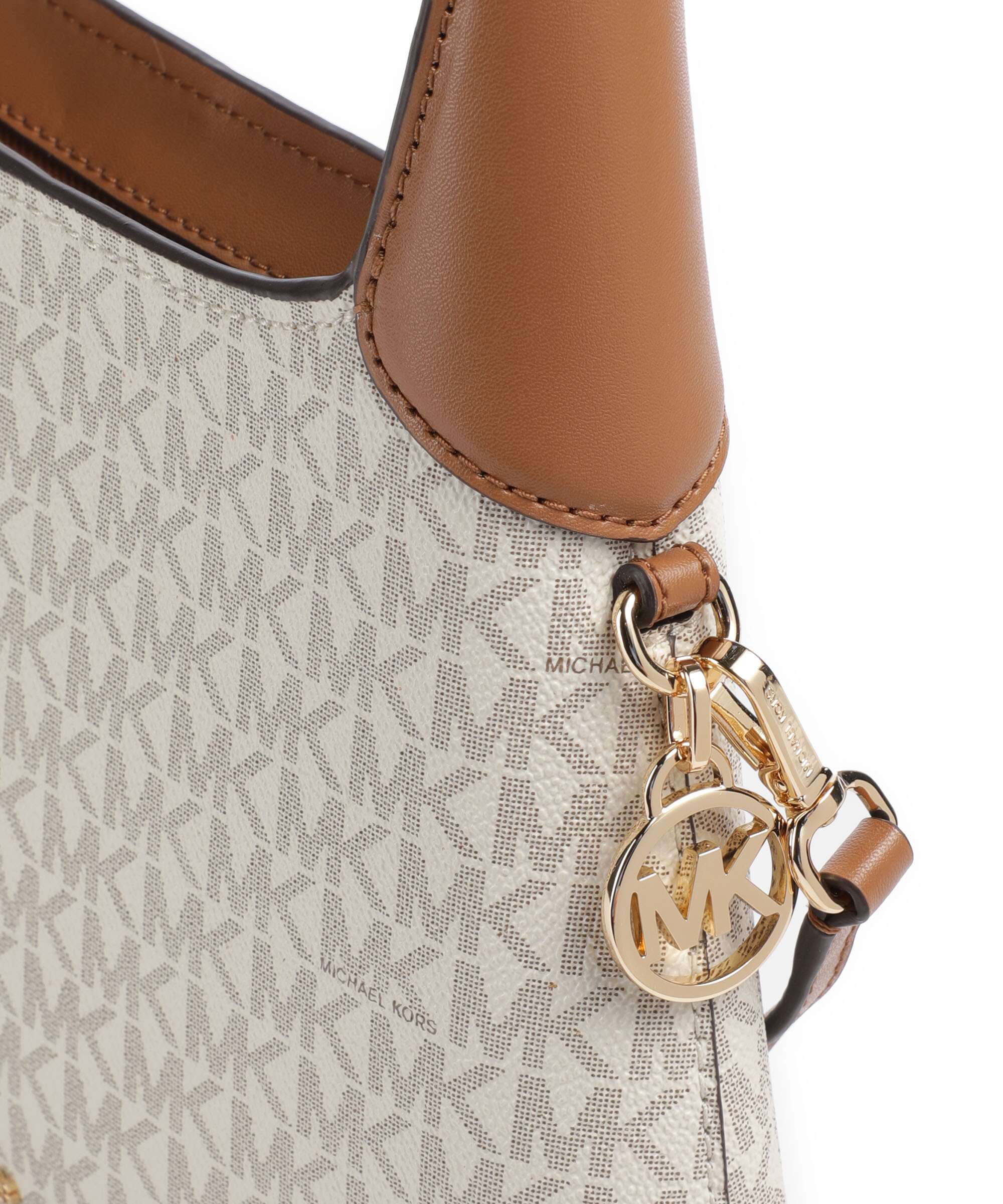 Michael Kors Alice Small Schoudertas vanilla/acorn - Image 5
