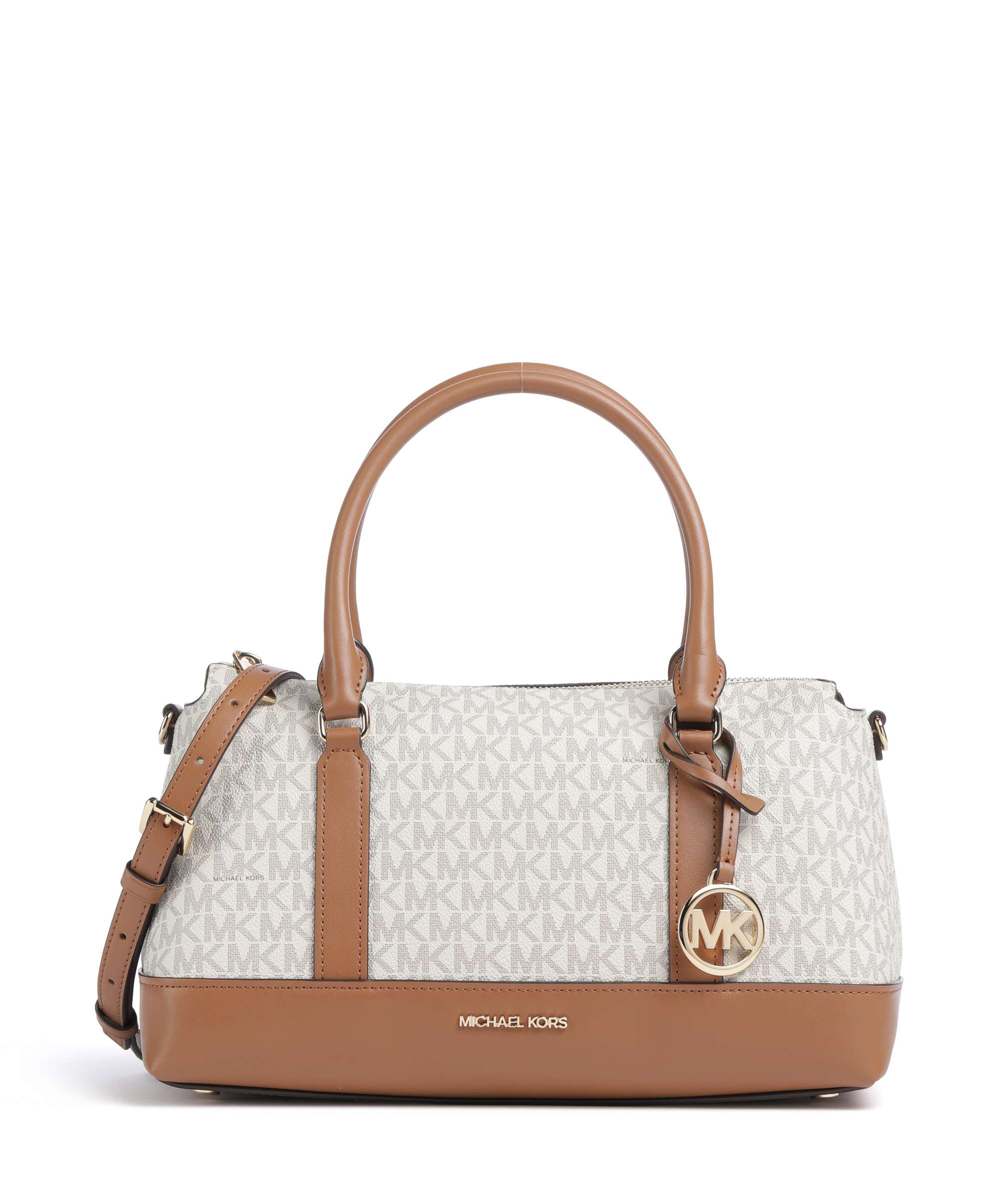 Michael Kors Andie Medium Handtas vanilla/acorn