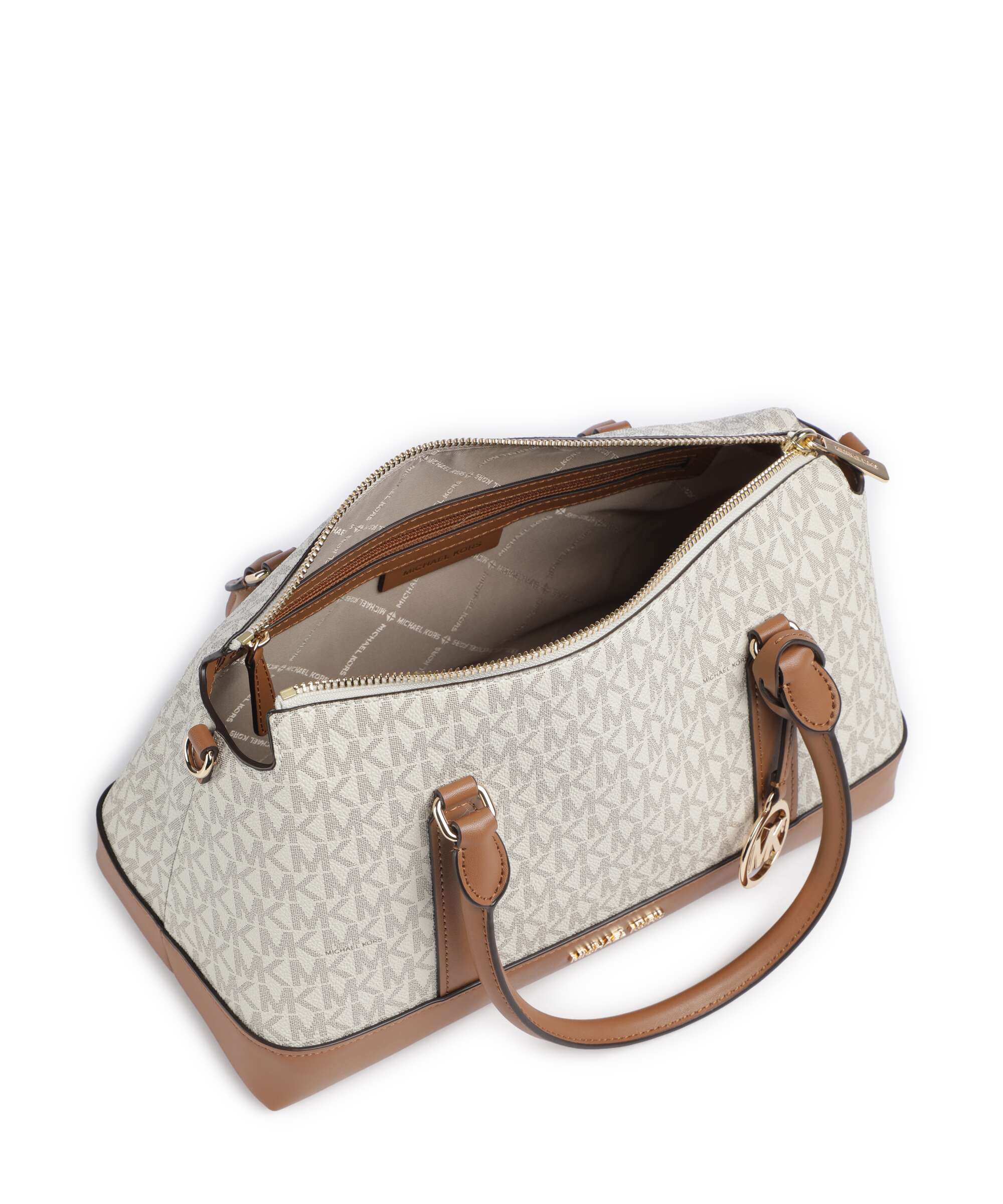 Michael Kors Andie Medium Handtas vanilla/acorn - Image 5