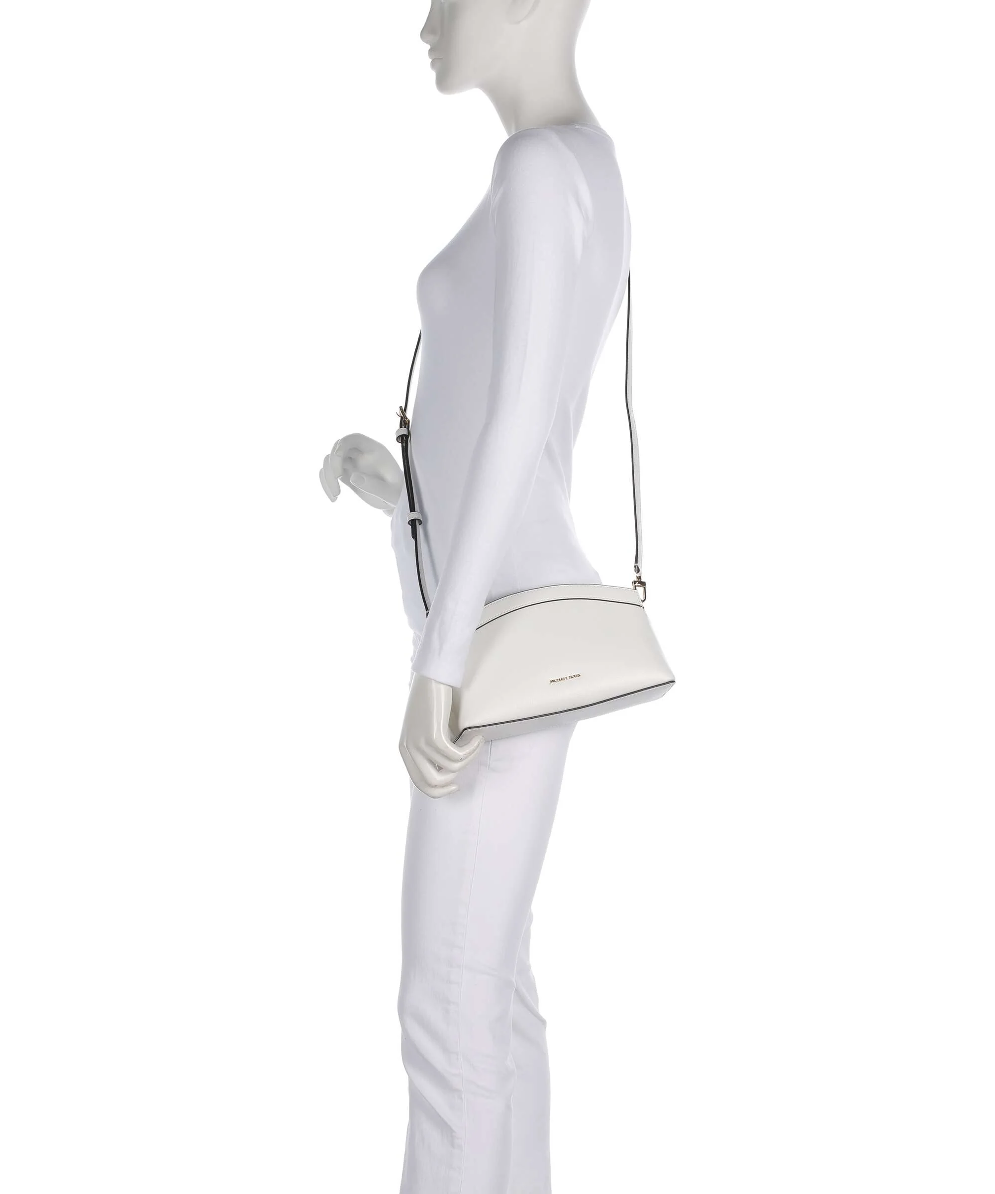 Michael Kors Athena Dome Chain Small Schoudertas optic white - Image 4