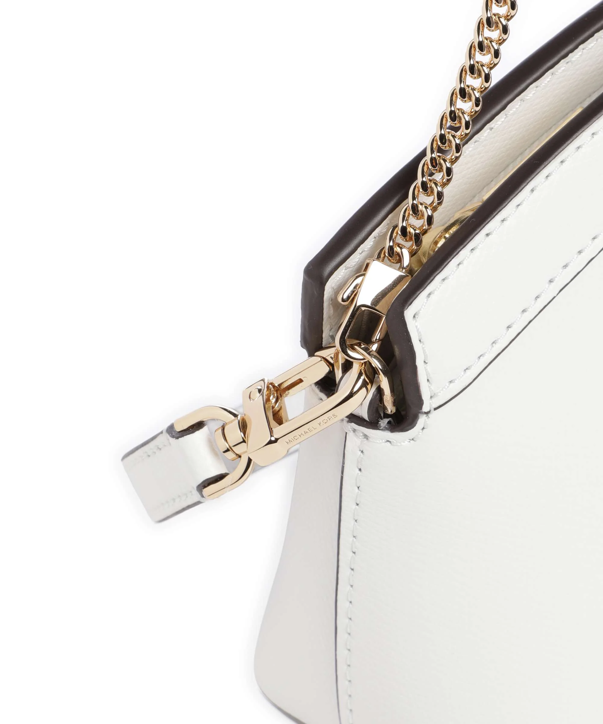 Michael Kors Athena Dome Chain Small Schoudertas optic white - Image 5