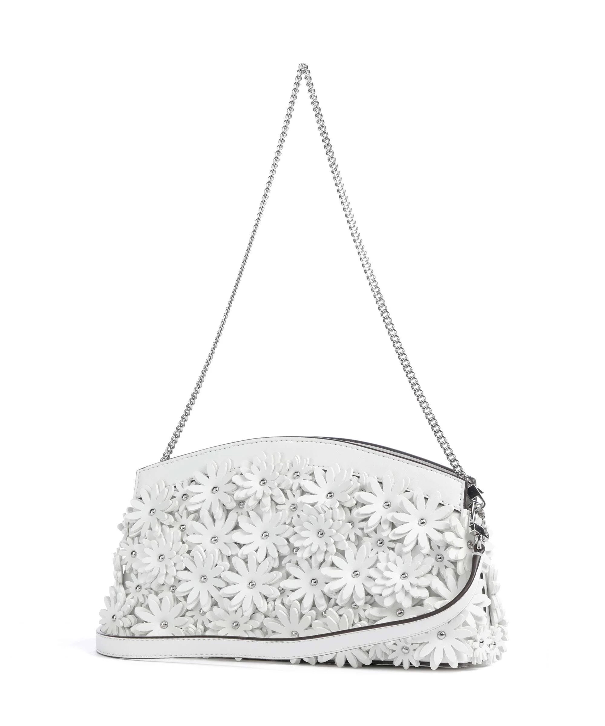 Michael Kors Athena Dome Chain Small Schoudertas optic white - Image 2
