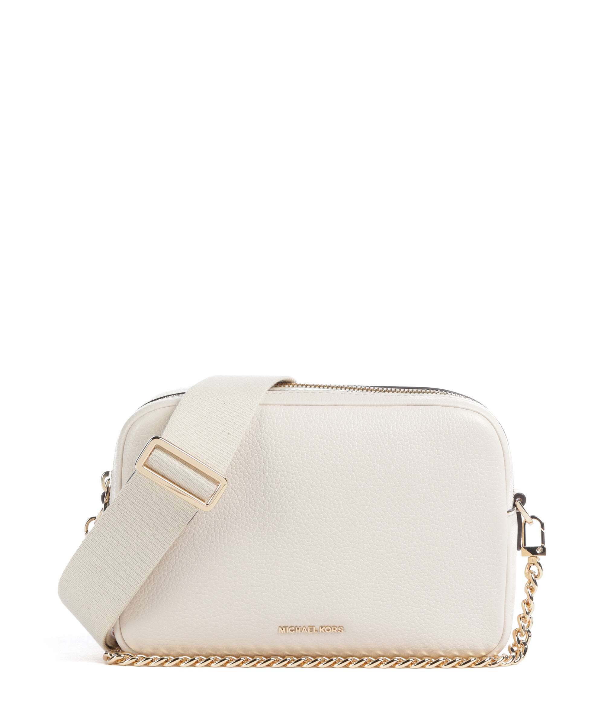 Michael Kors Bryant Medium Crossbody tas light cream