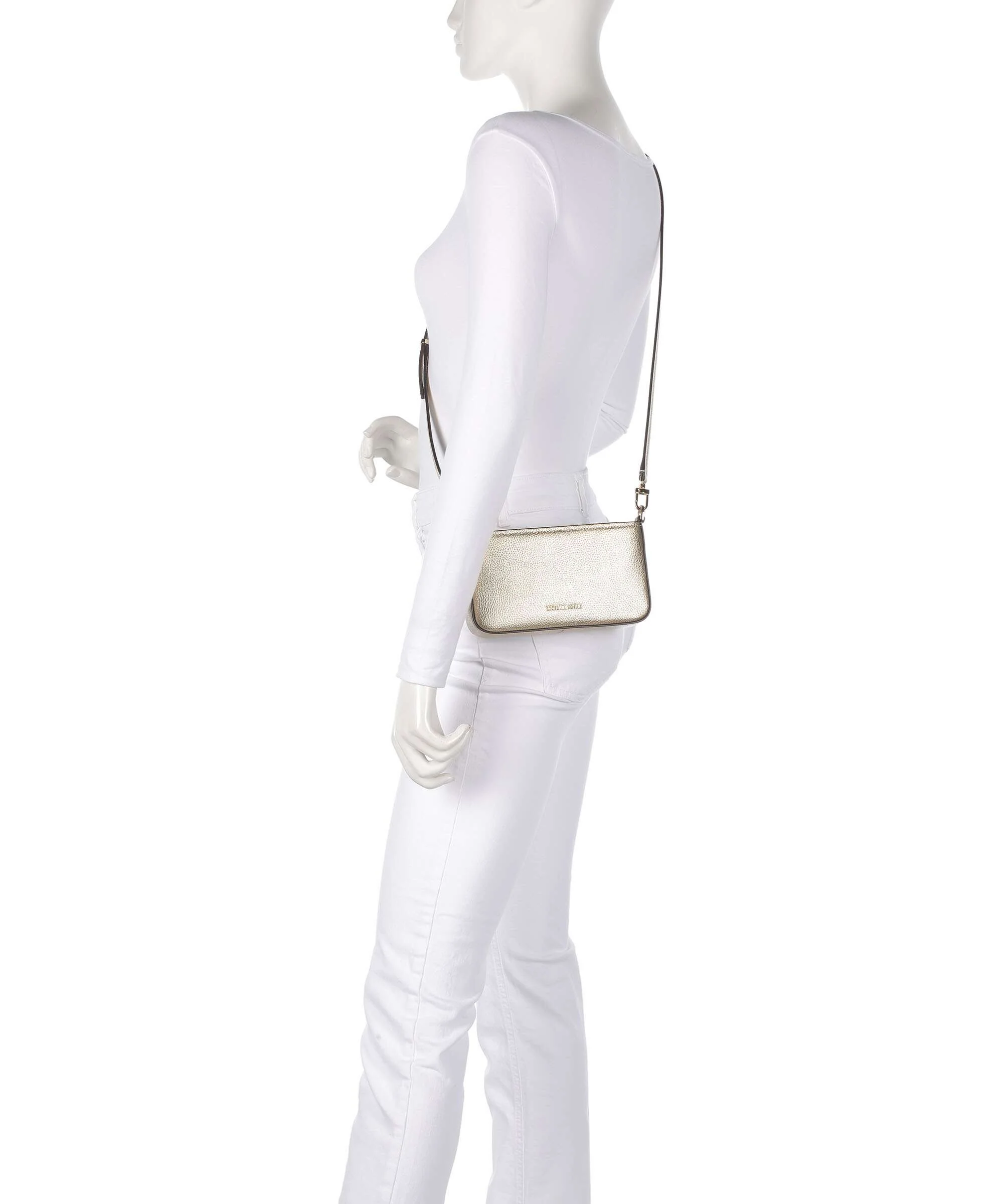Michael Kors Bryant Small Schoudertas pale gold - Image 4