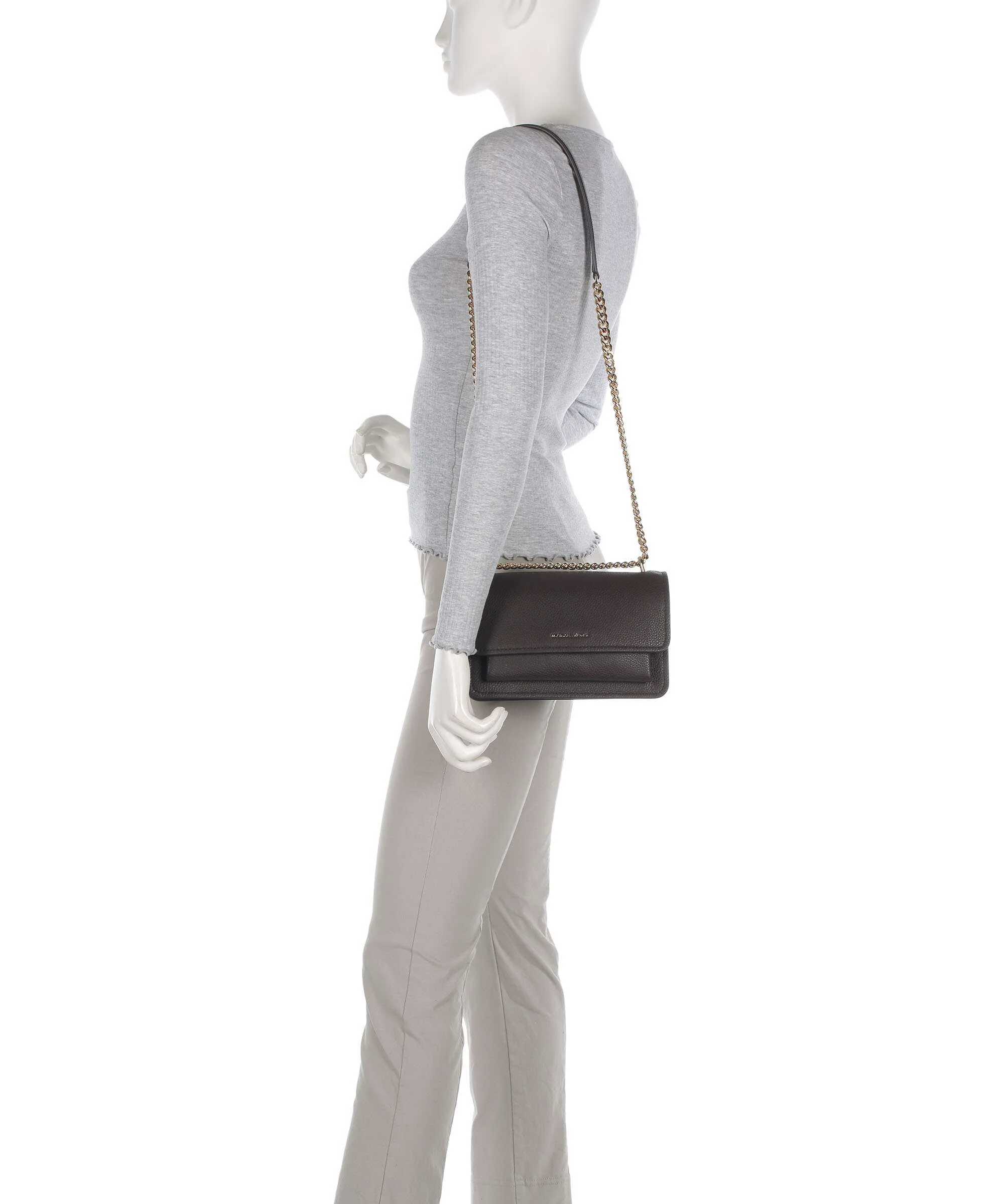 Michael Kors Claire Large Schoudertas chocolate - Image 3