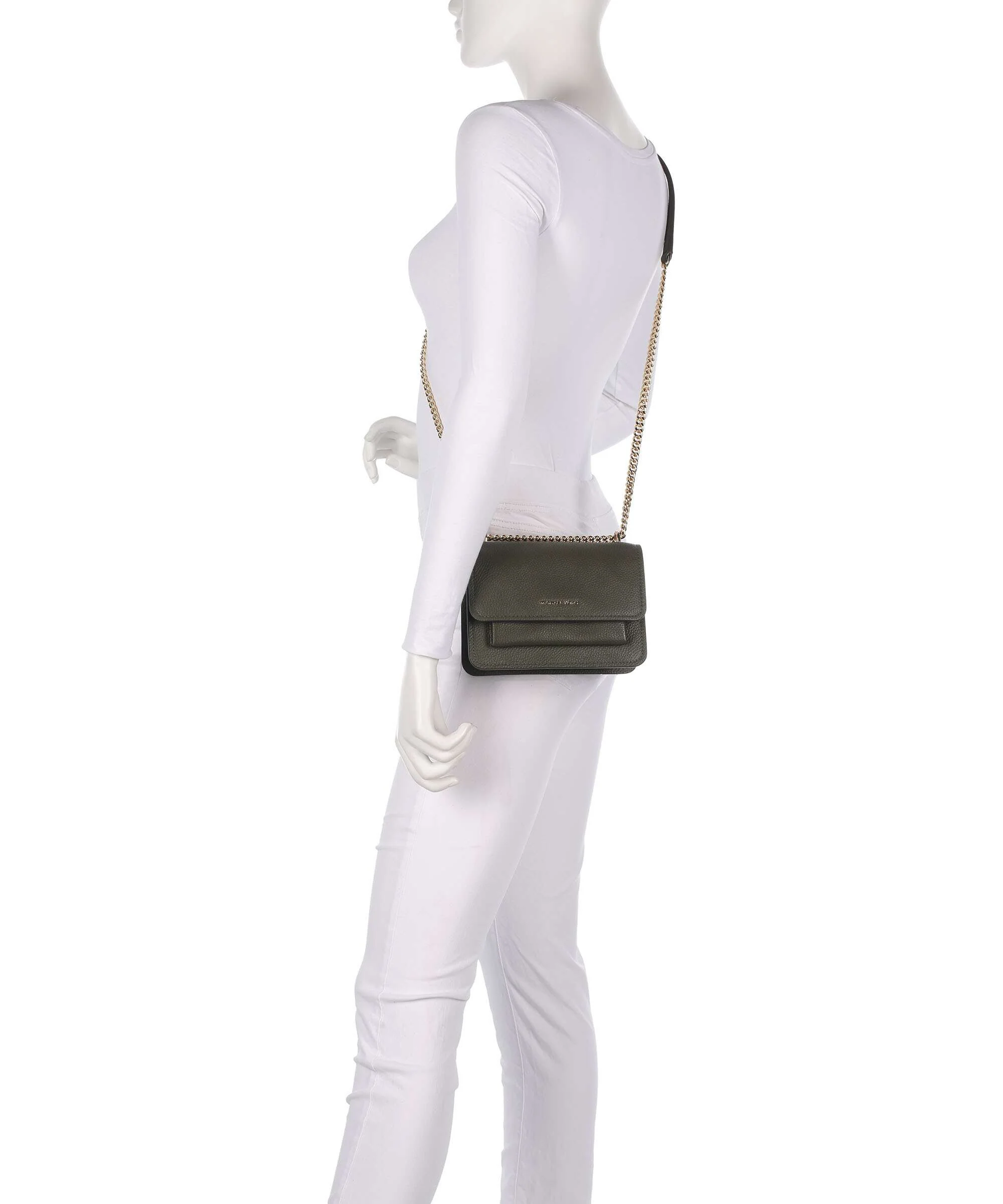 Michael Kors Claire Small Schoudertas ivy - Image 3
