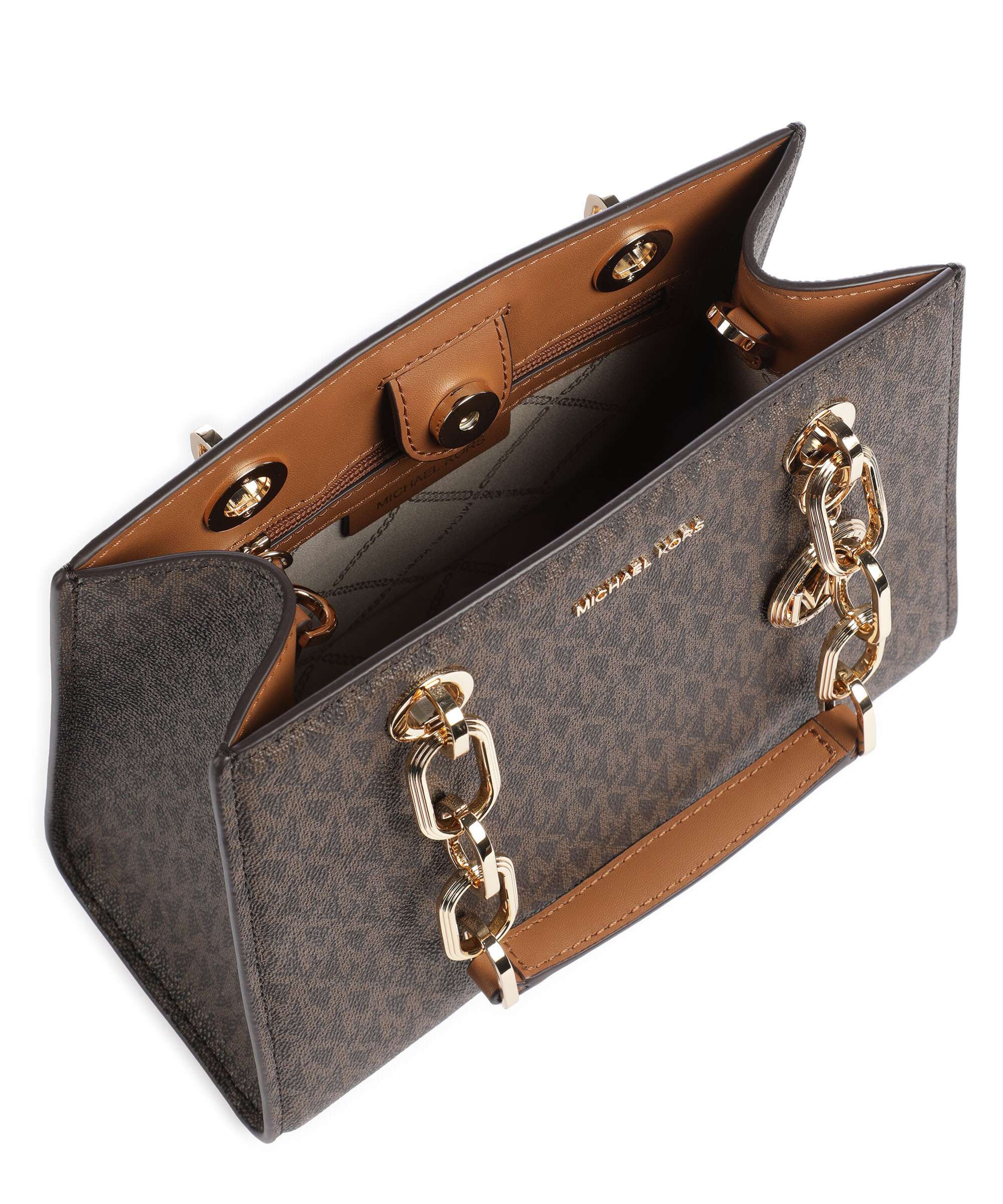 Michael Kors Cynthia Handtas brown/acorn - Image 7