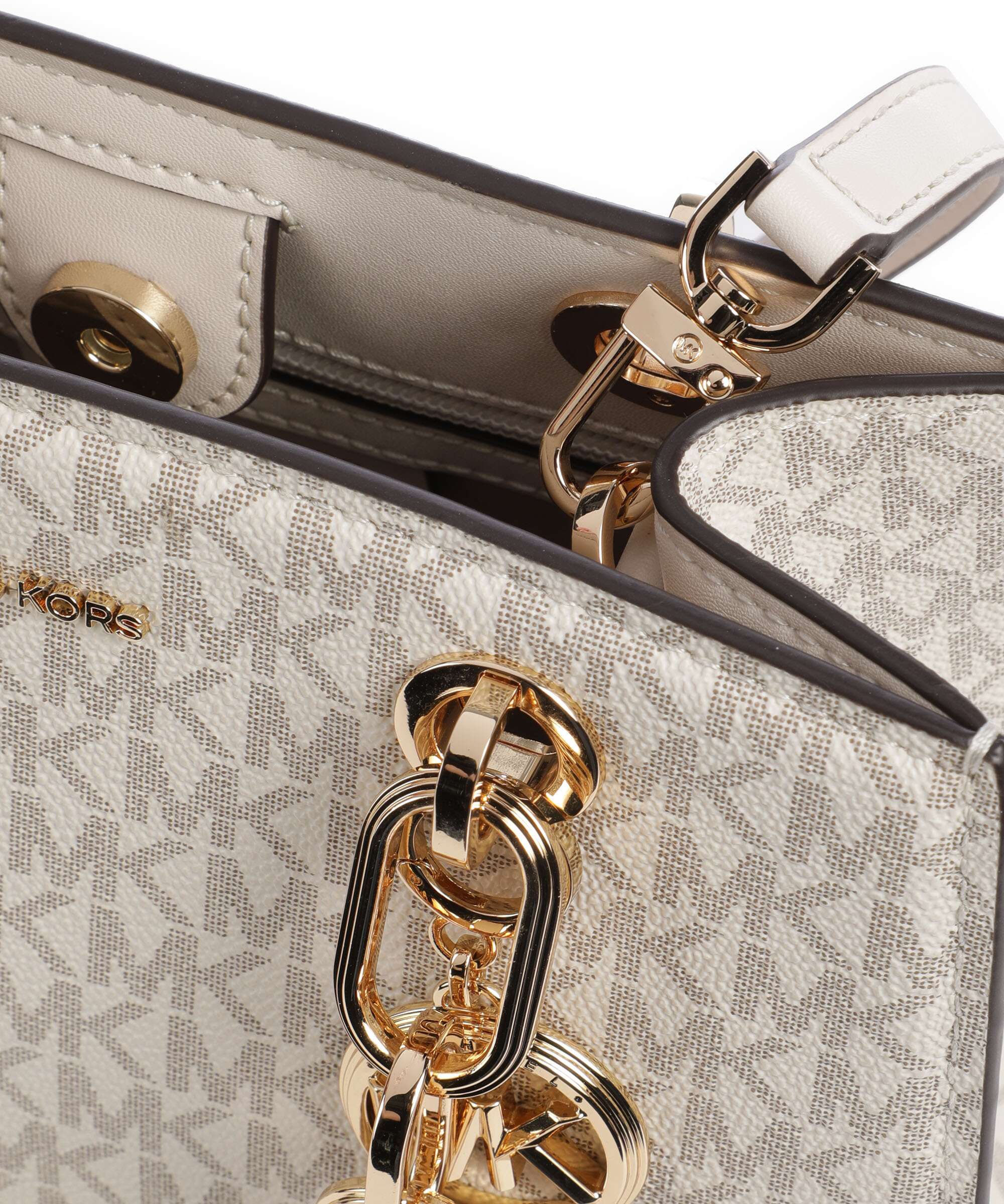 Michael Kors Cynthia Handtas vanilla cream - Image 5