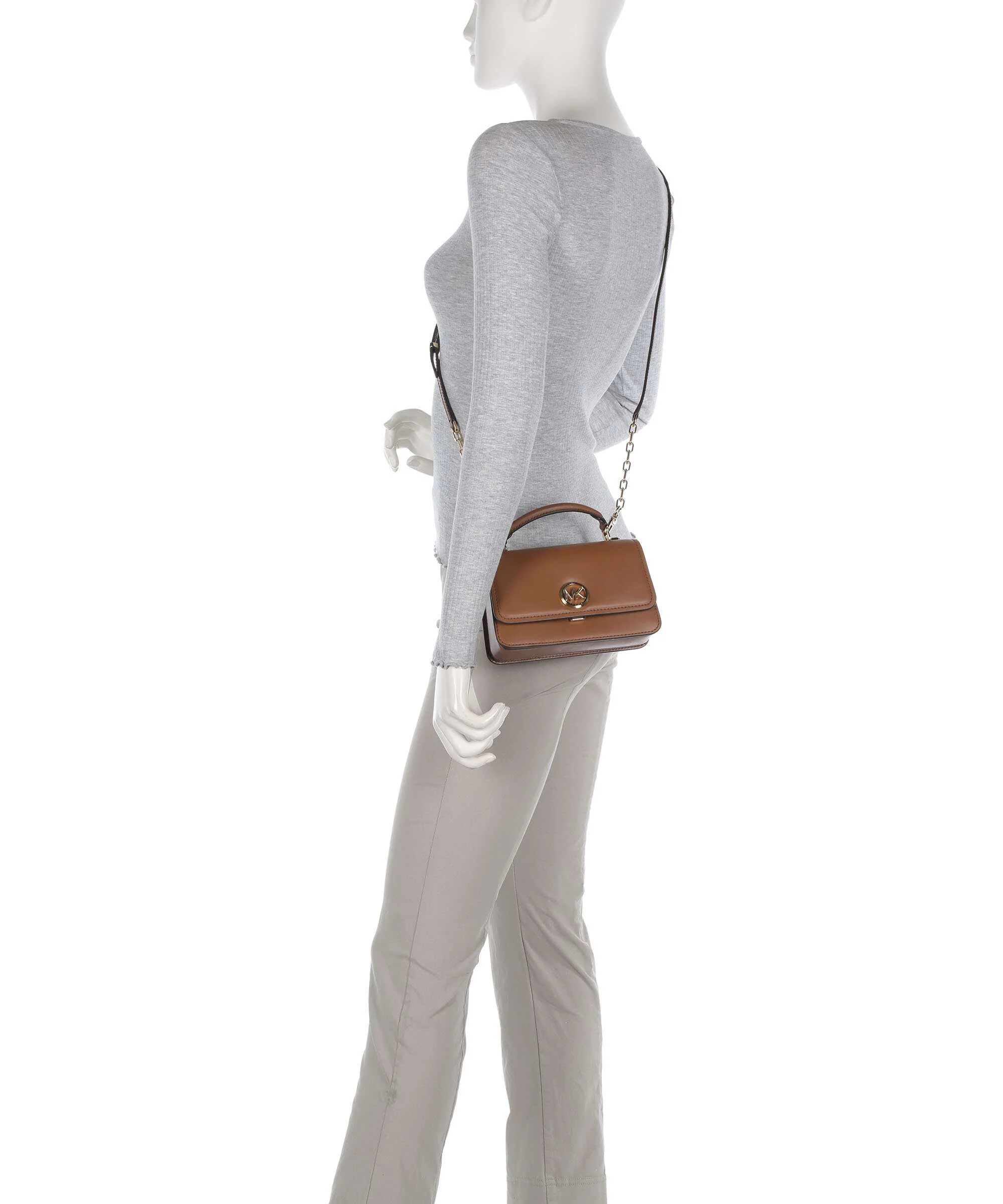 Michael Kors Delancey Crossbody tas luggage - Image 3
