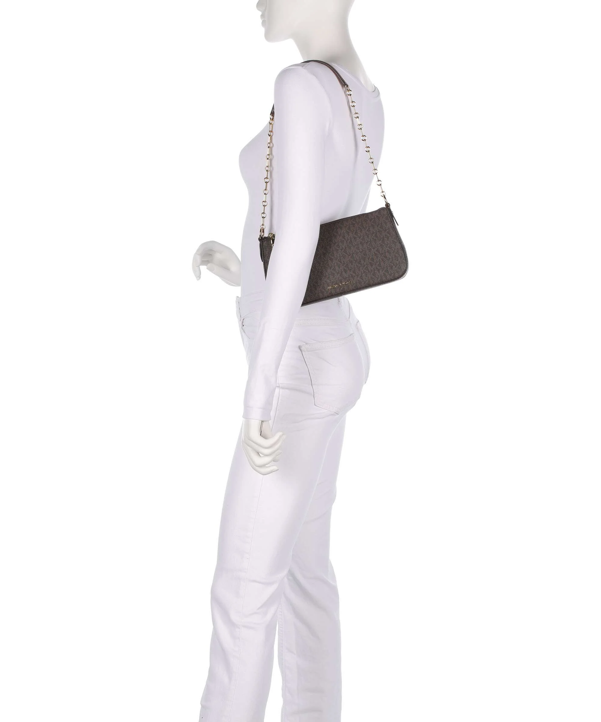Michael Kors Empire Medium Schoudertas brown/acorn - Image 3