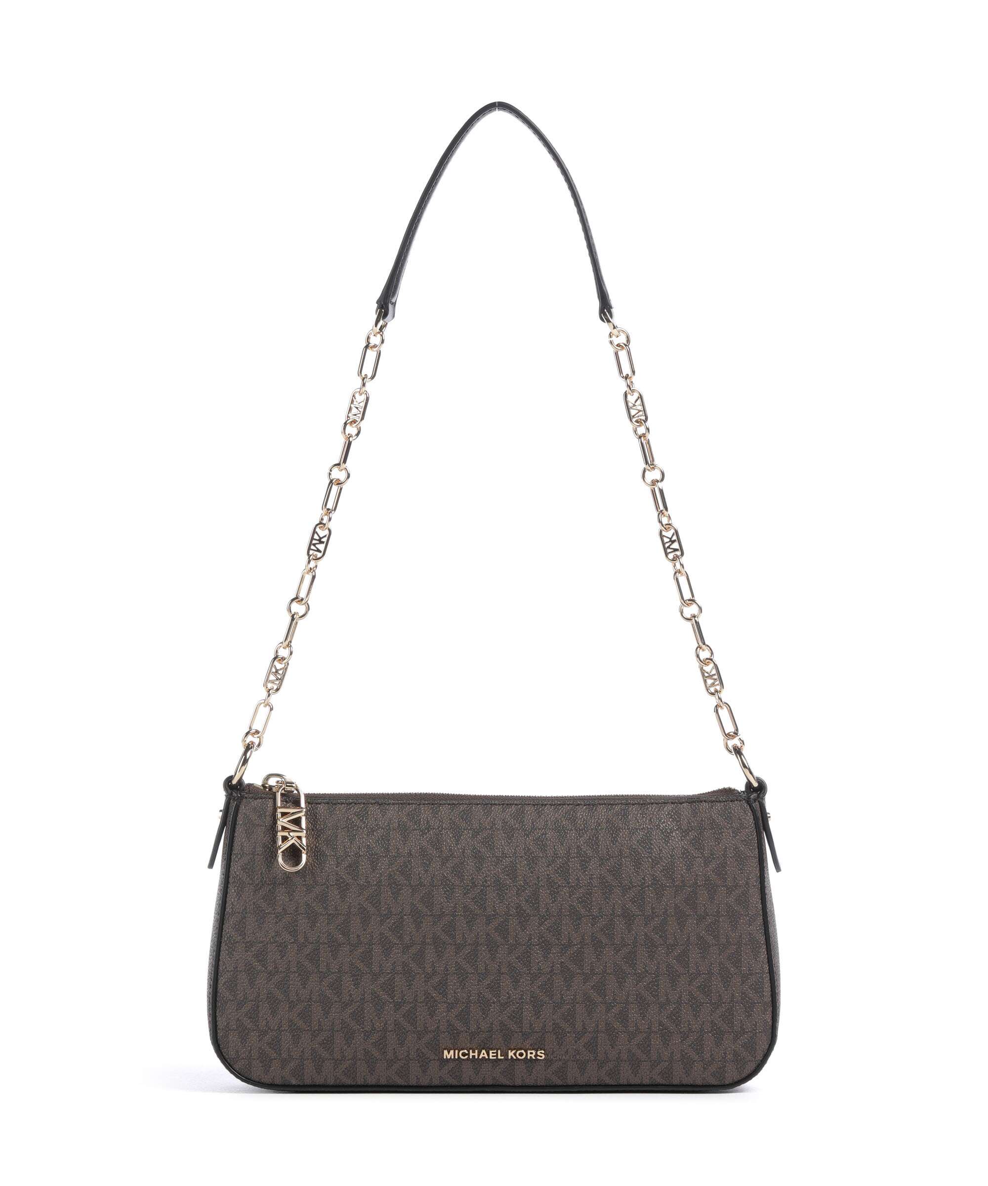 Michael Kors Empire Medium Schoudertas brown/black