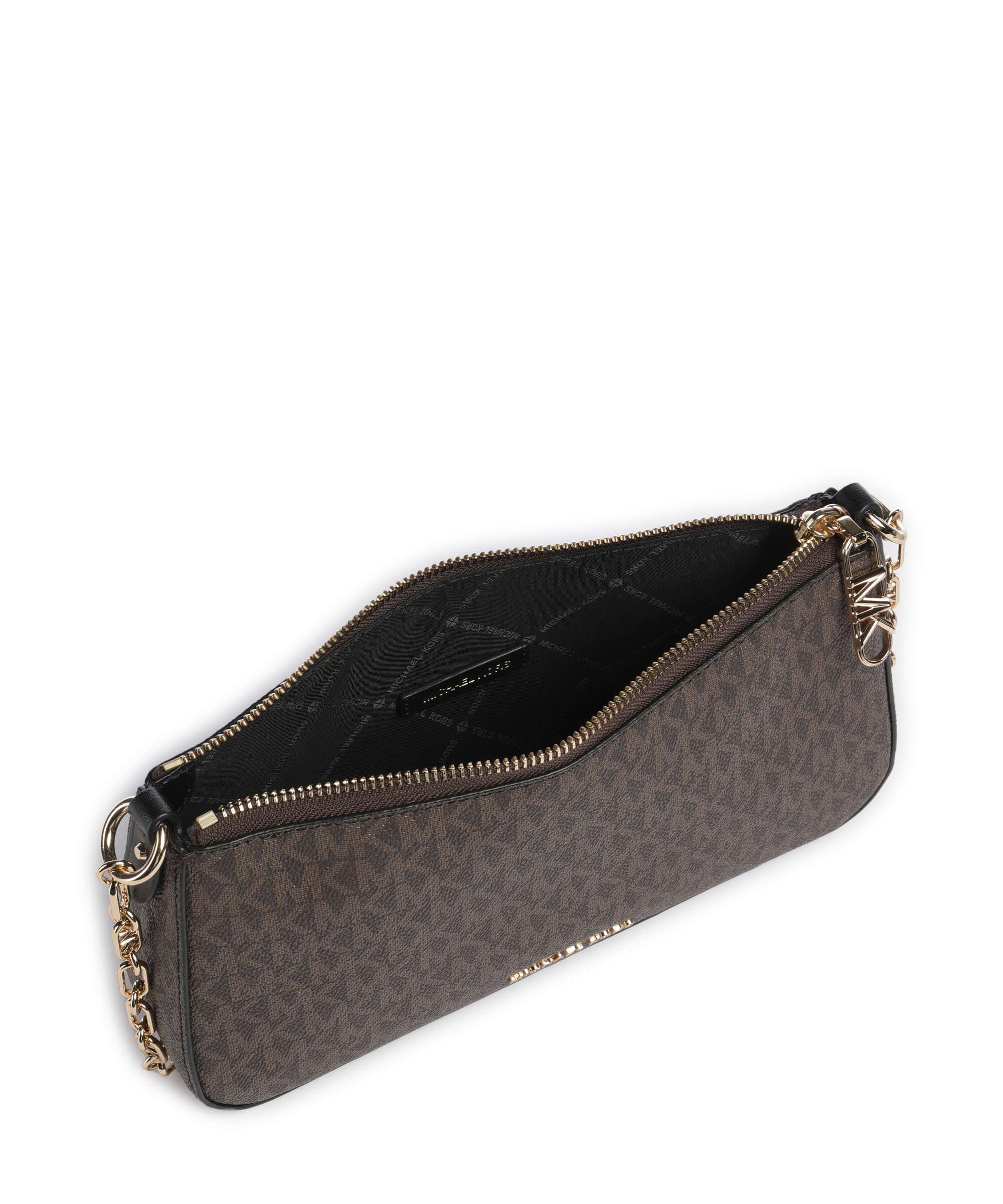 Michael Kors Empire Medium Schoudertas brown/black - Image 6