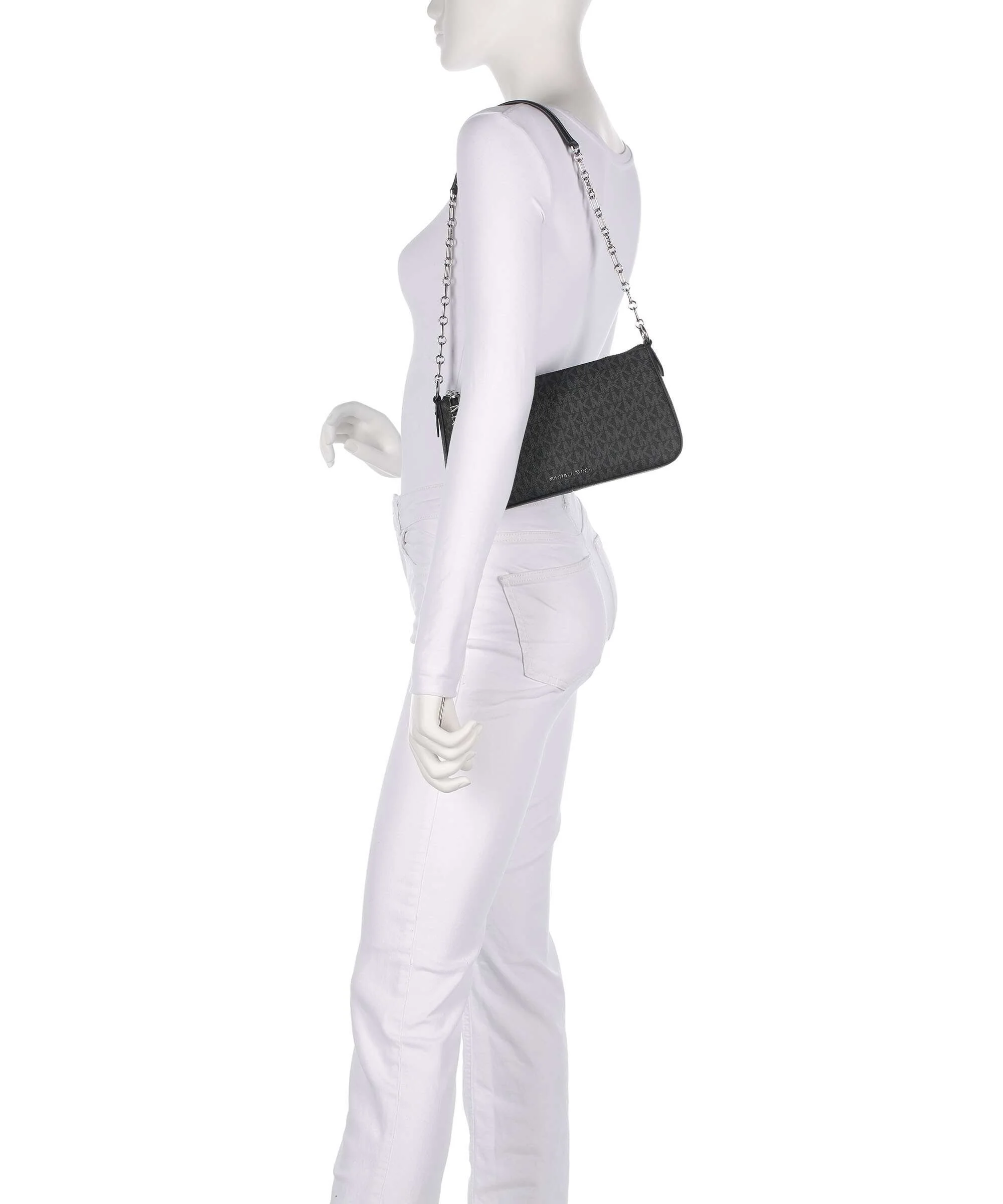 Michael Kors Empire Medium Schoudertas black - Image 3