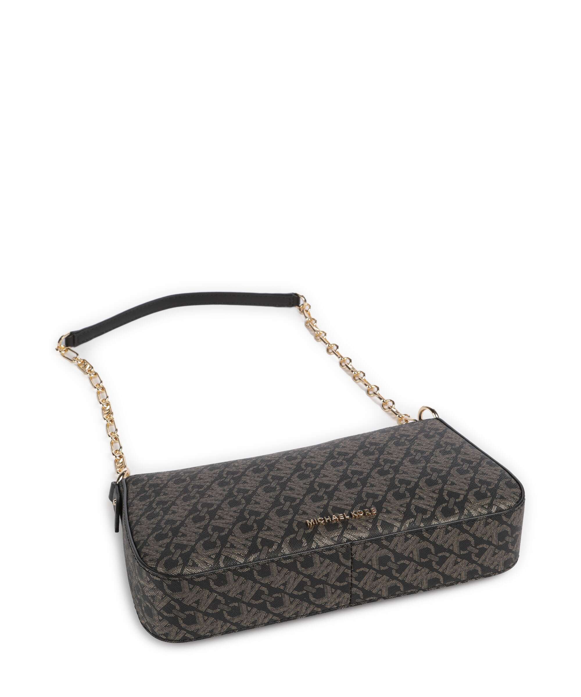 Michael Kors Empire Schoudertas black/pale gold - Image 5