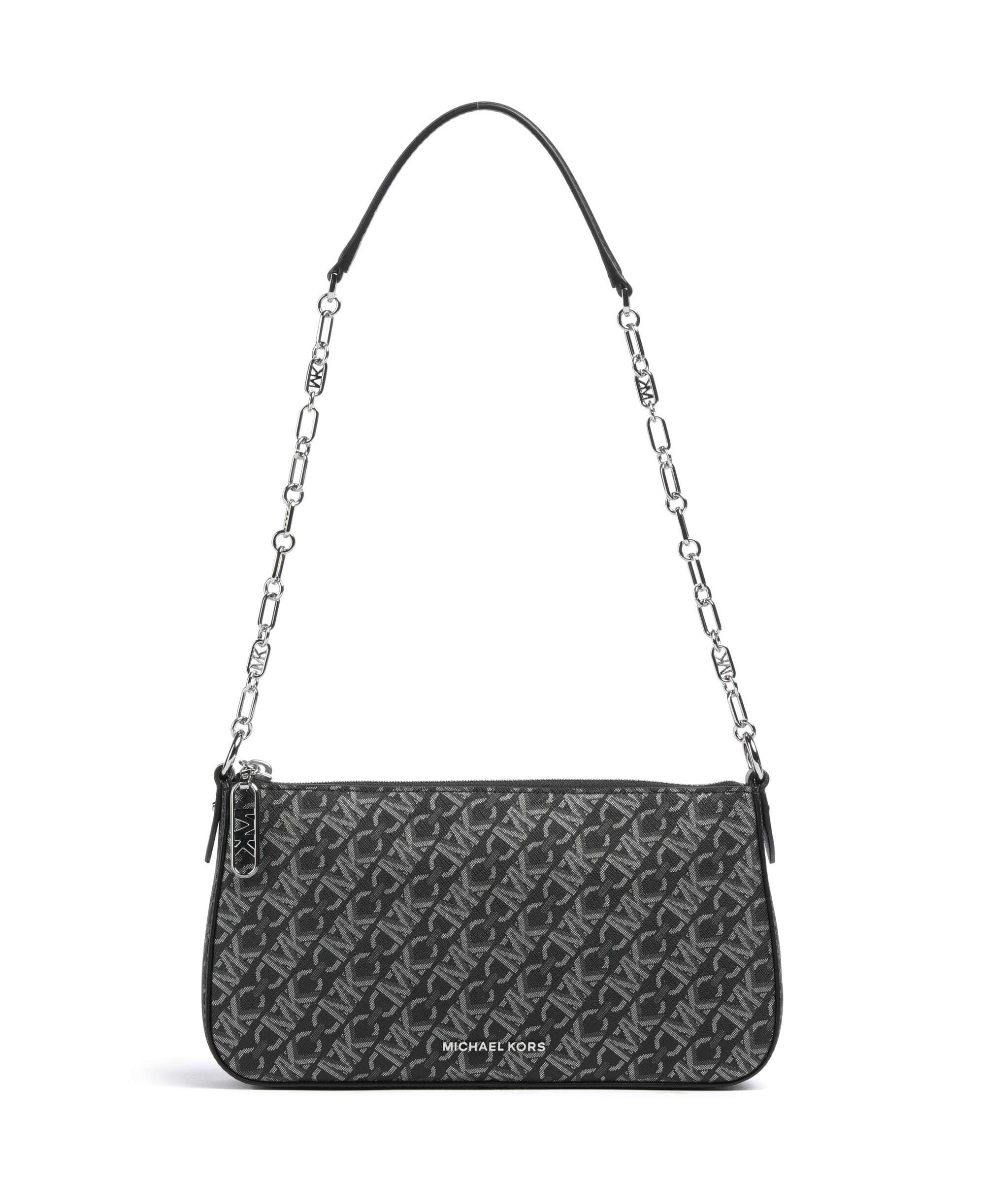 Michael Kors Empire Schoudertas black/silver