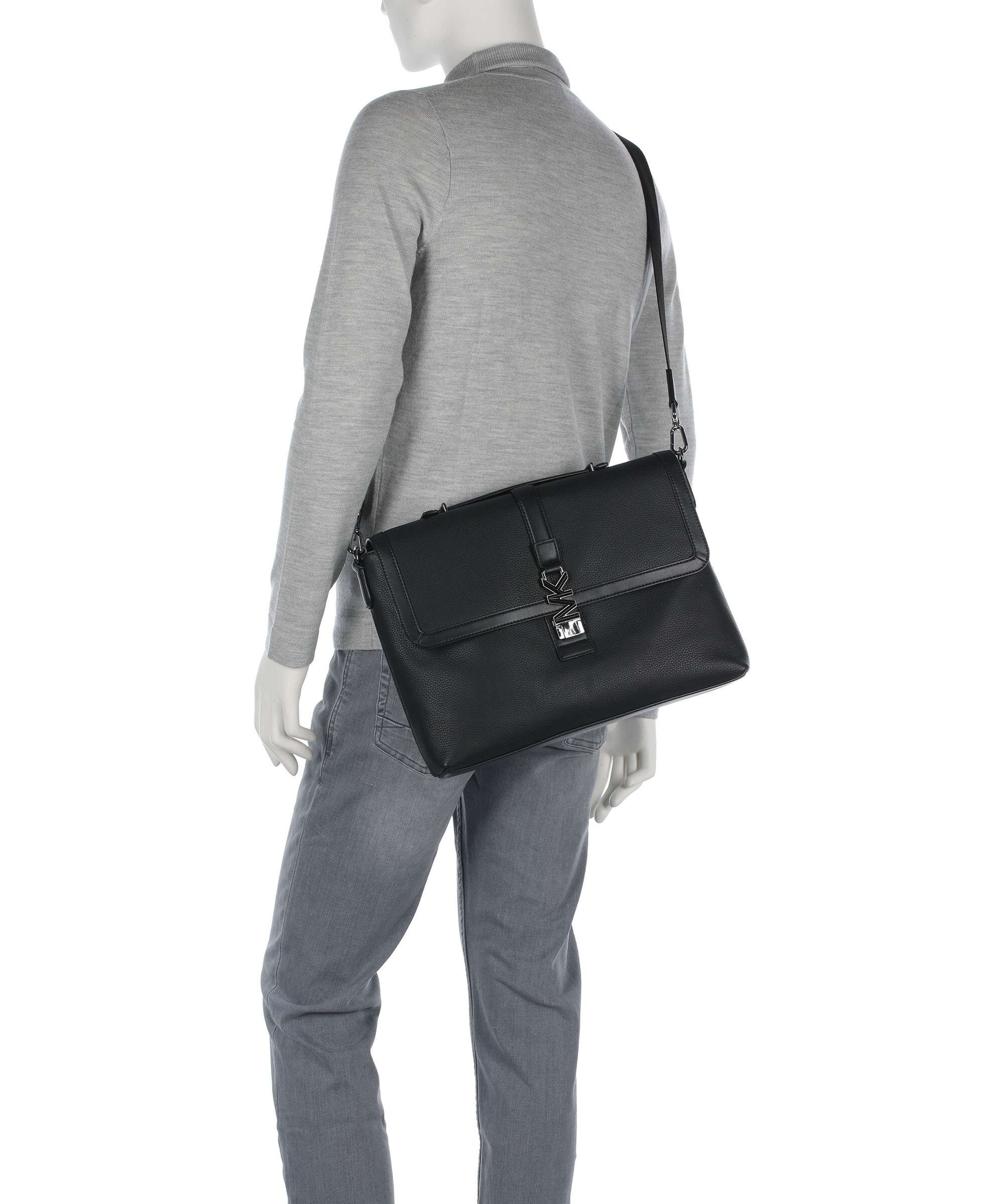 Michael Kors Ezra Koerierstas black - Image 3