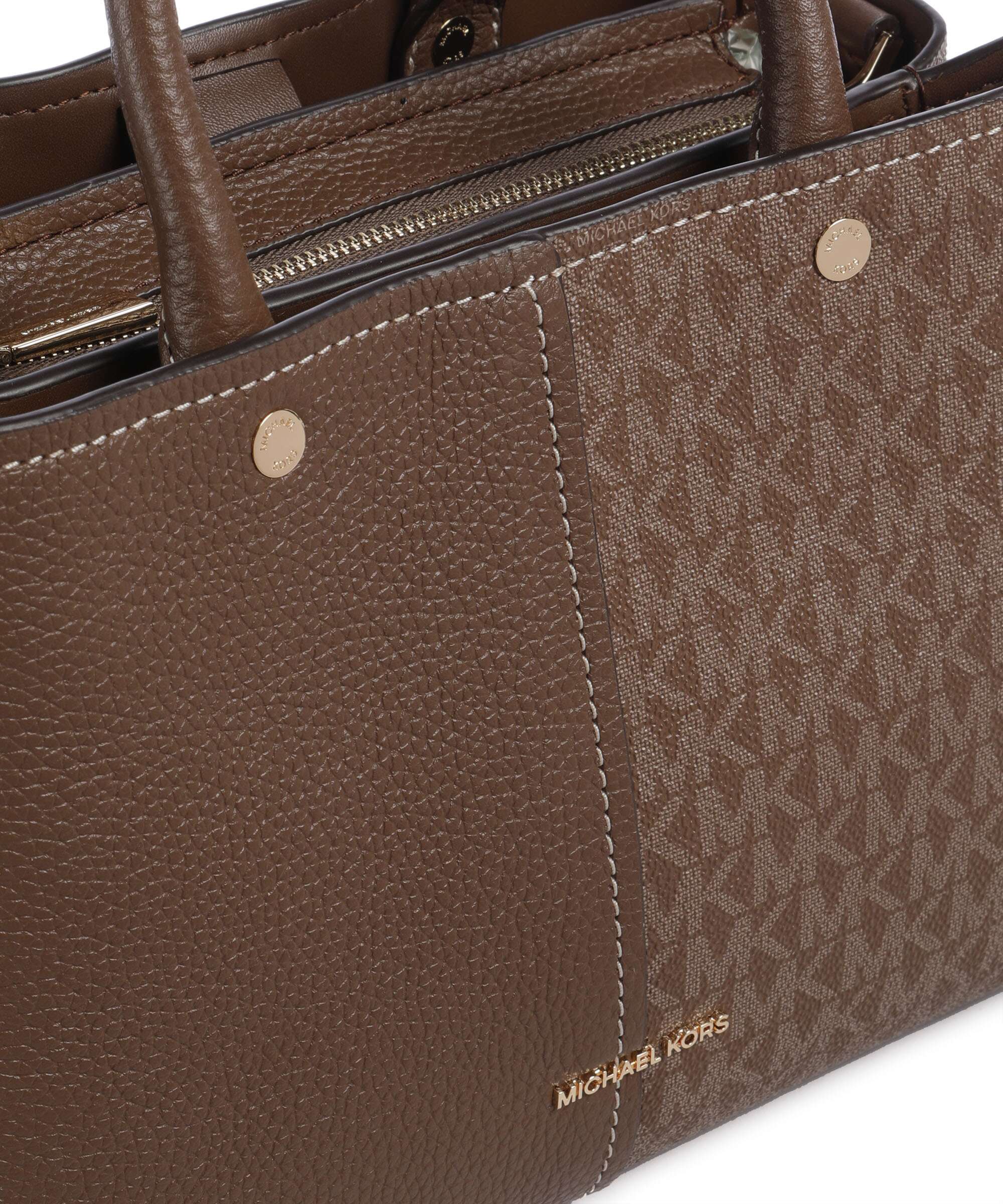 Michael Kors Flora Medium Handtas dark caramel - Image 4