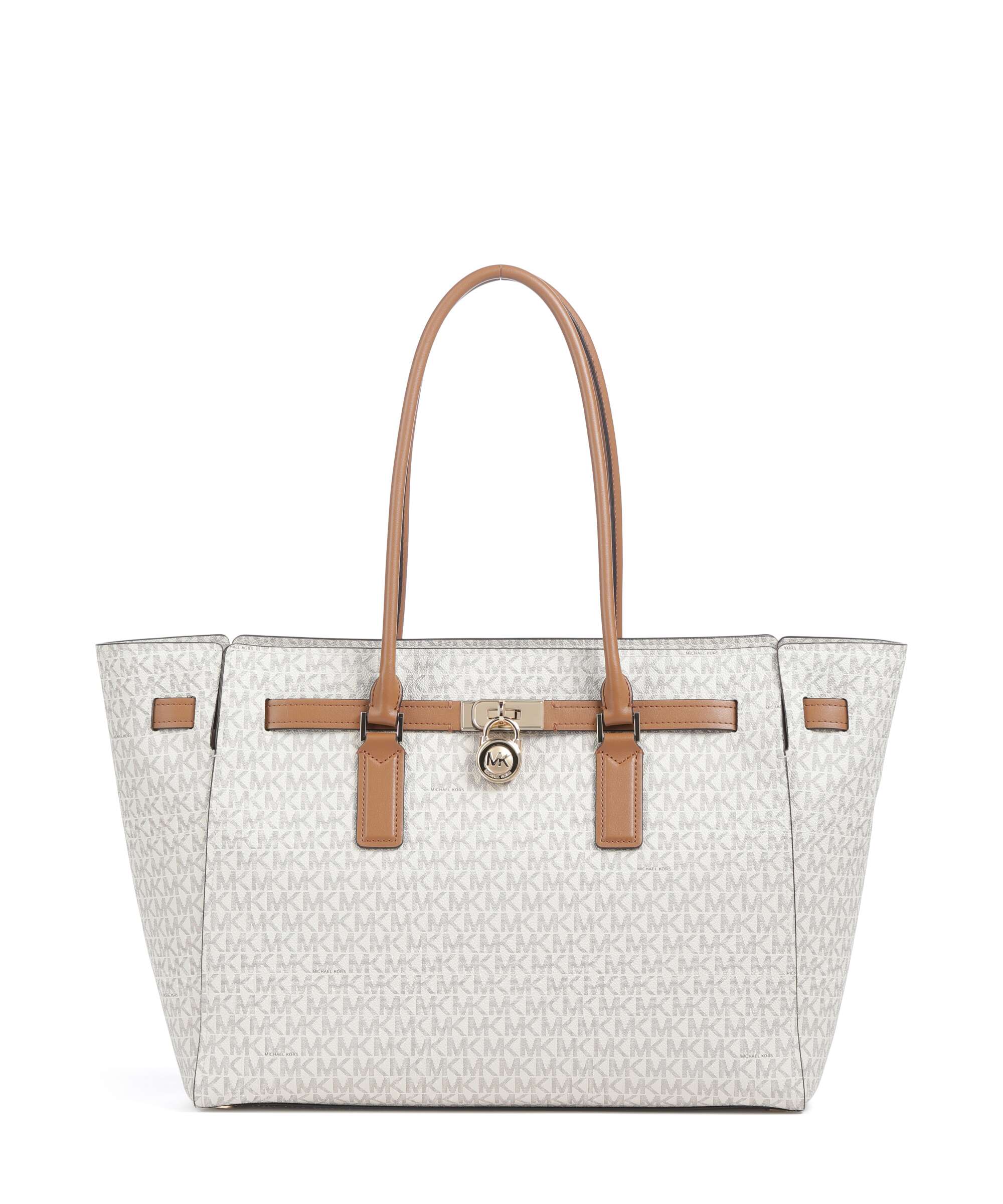 Michael Kors Hamilton Moderne Large Boodschappentas vanilla/acorn