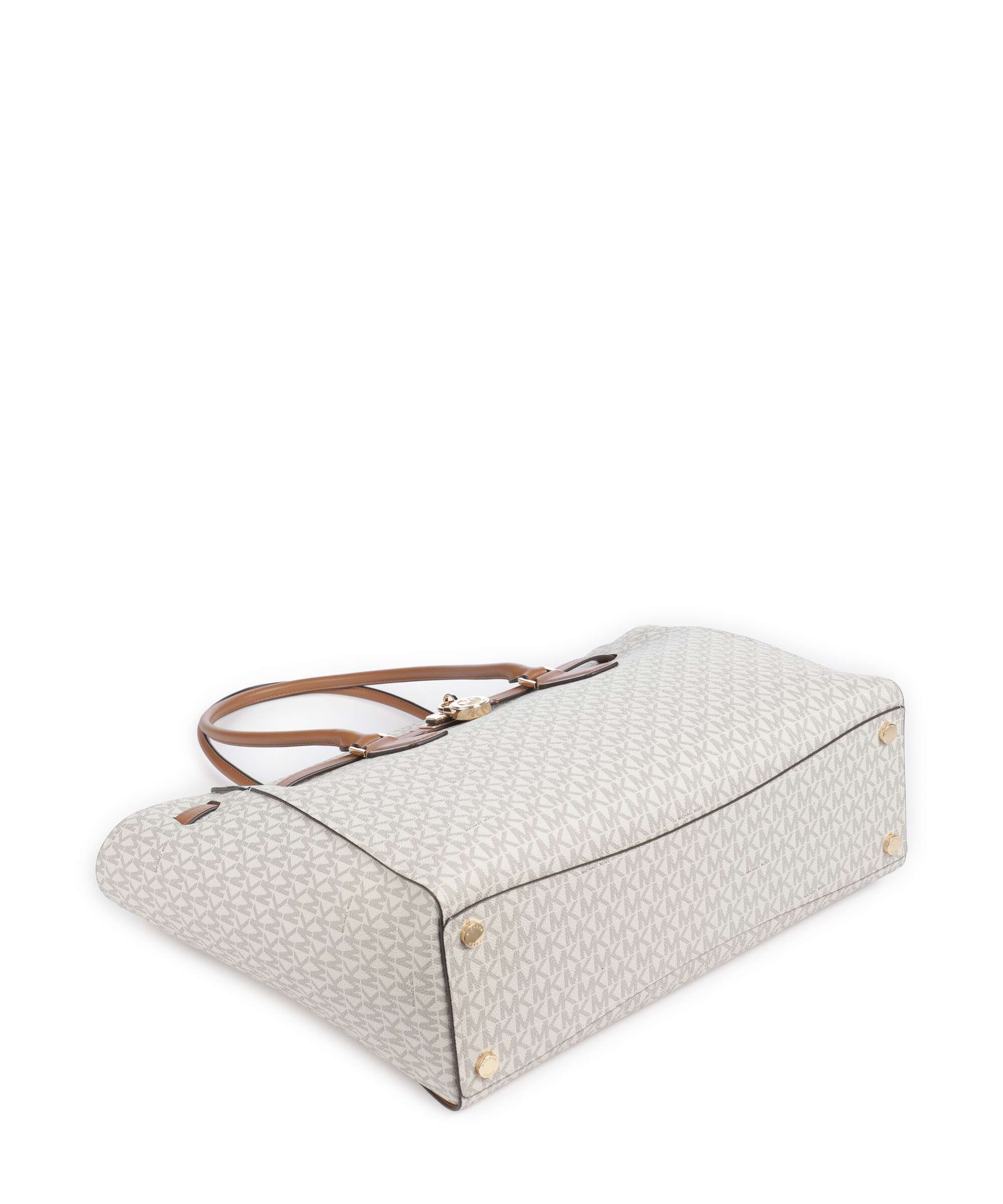 Michael Kors Hamilton Moderne Large Boodschappentas vanilla/acorn - Image 5