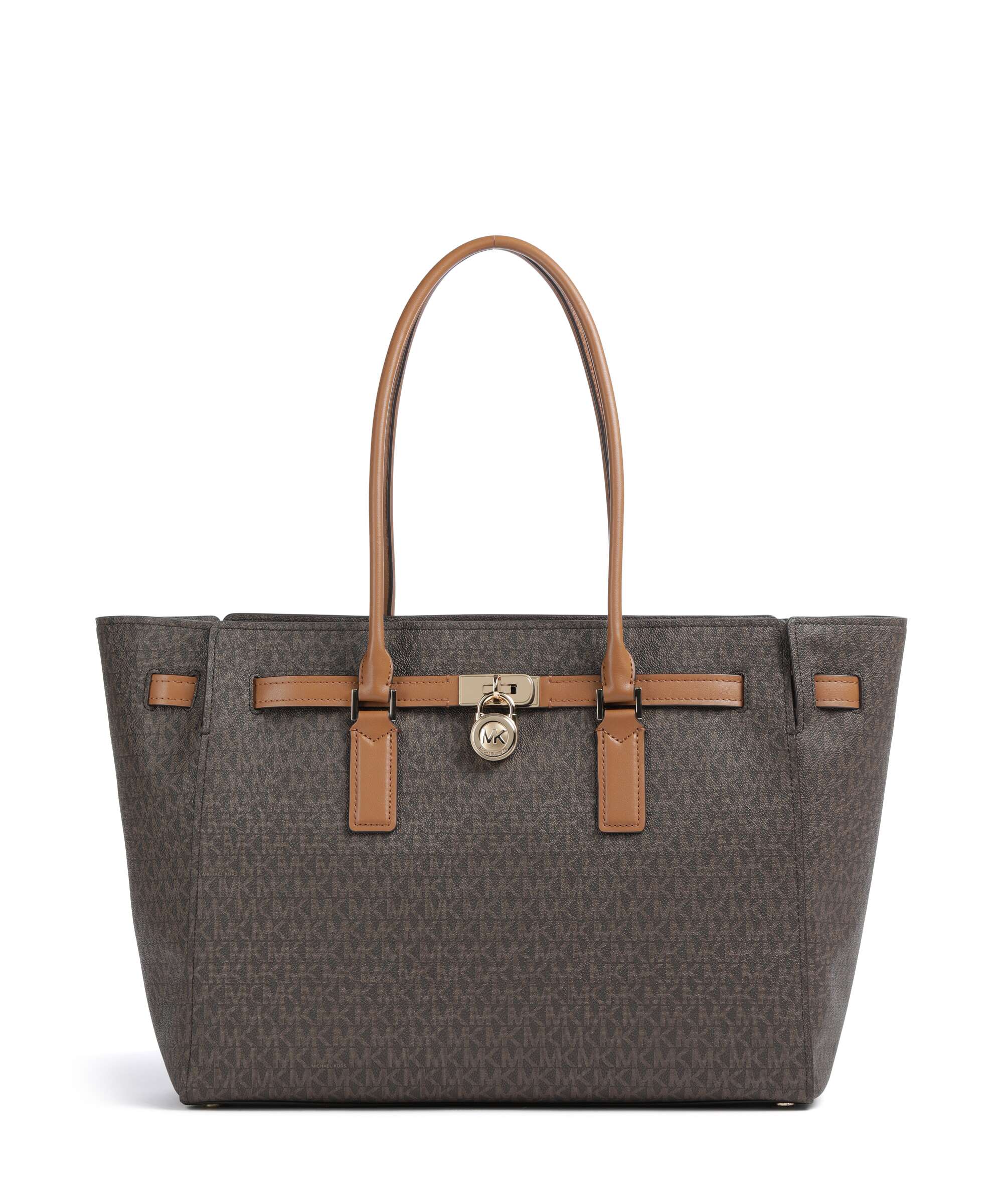 Michael Kors Hamilton Moderne Large Boodschappentas brown/acorn