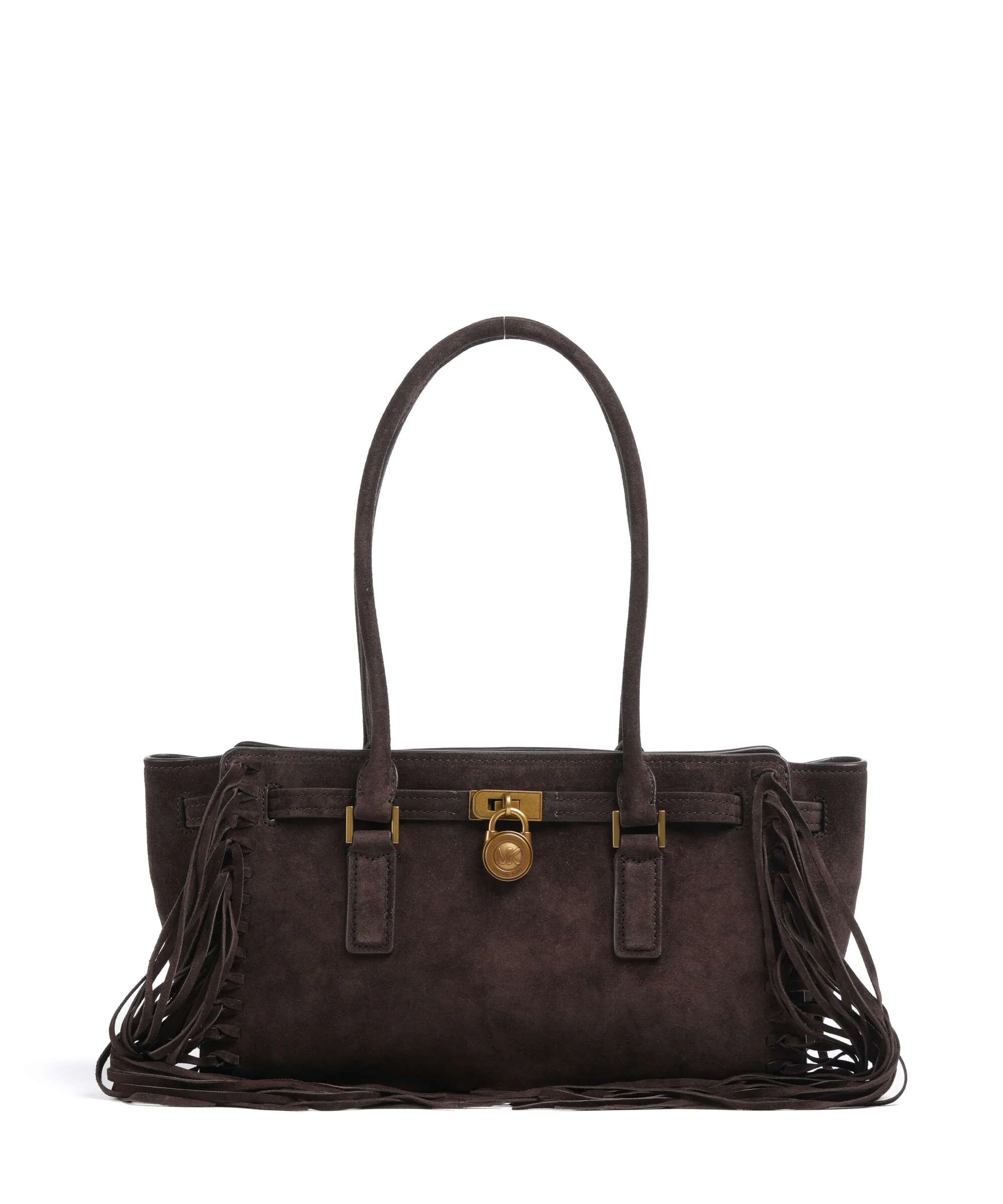 Michael Kors Hamilton Moderne Small Schoudertas chocolate