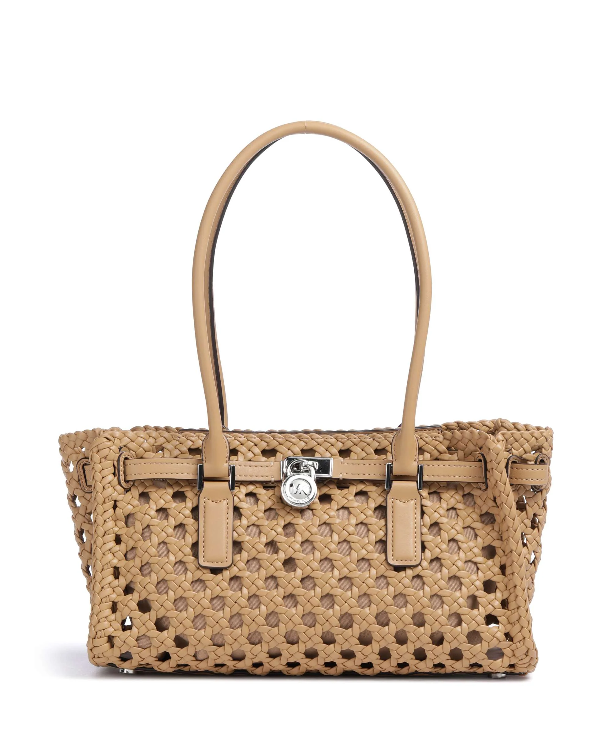 Michael Kors Hamilton Moderne Small Schoudertas peanut