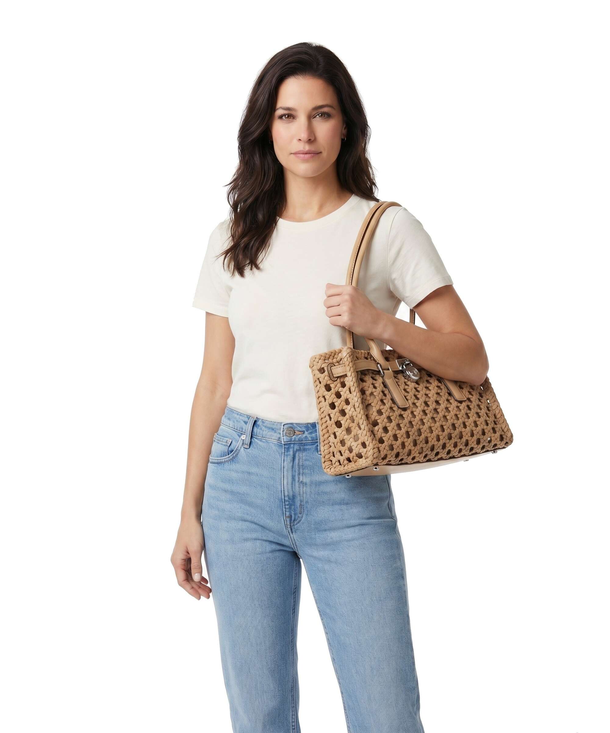 Michael Kors Hamilton Moderne Small Schoudertas peanut - Image 3