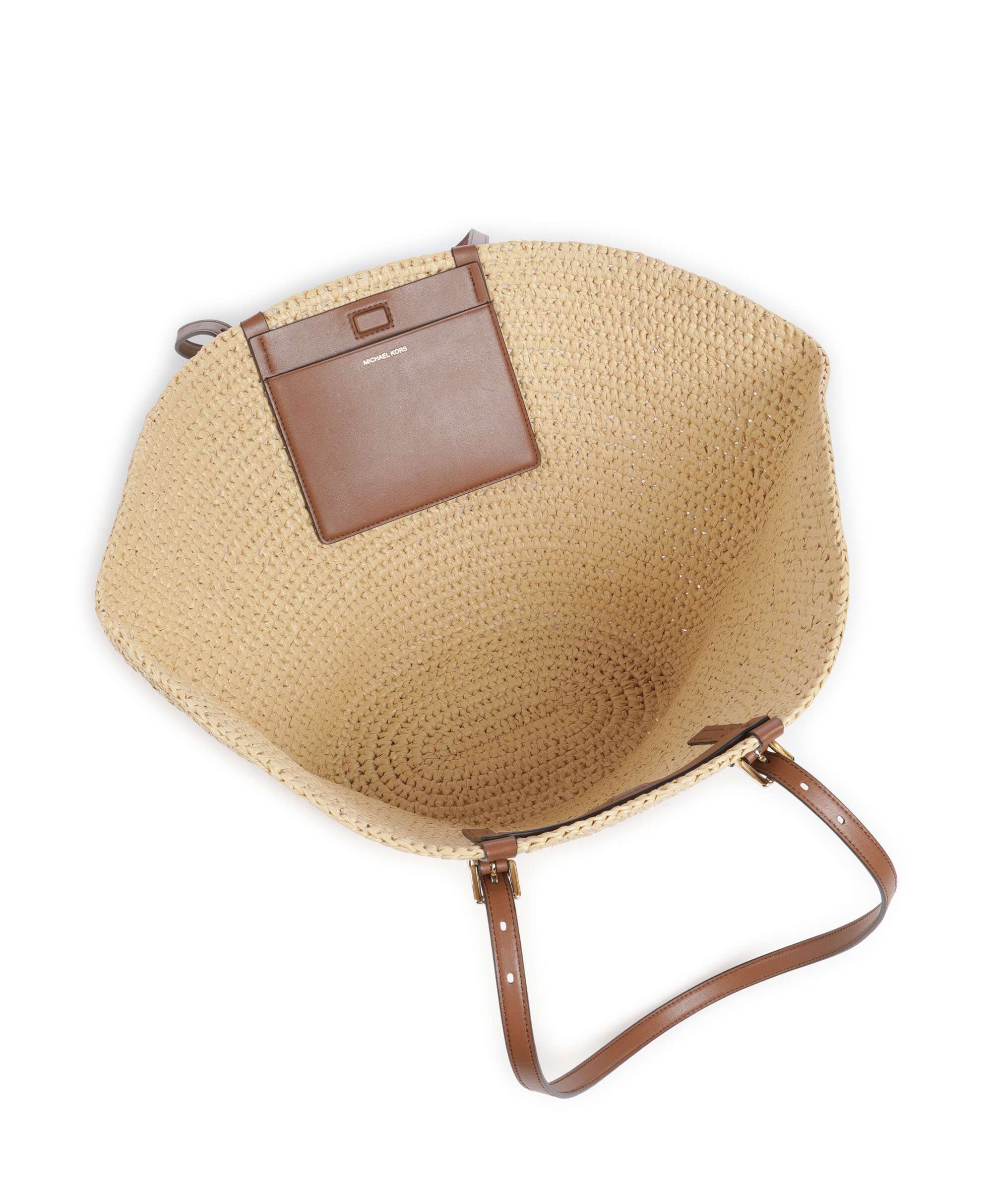 Michael Kors Isa Boodschappentas natural/luggage - Image 6