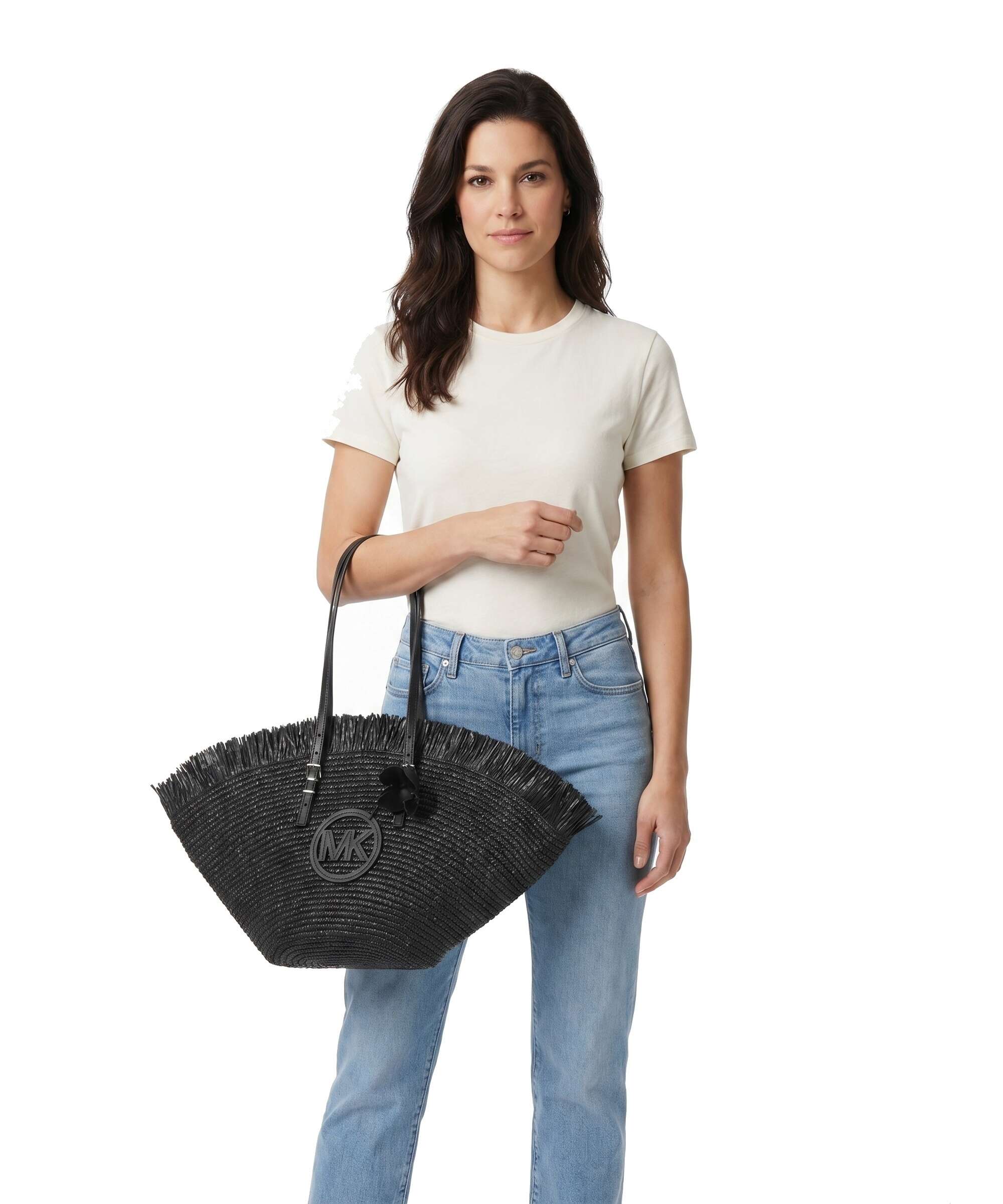 Michael Kors Isa Large Boodschappentas black/black - Image 3
