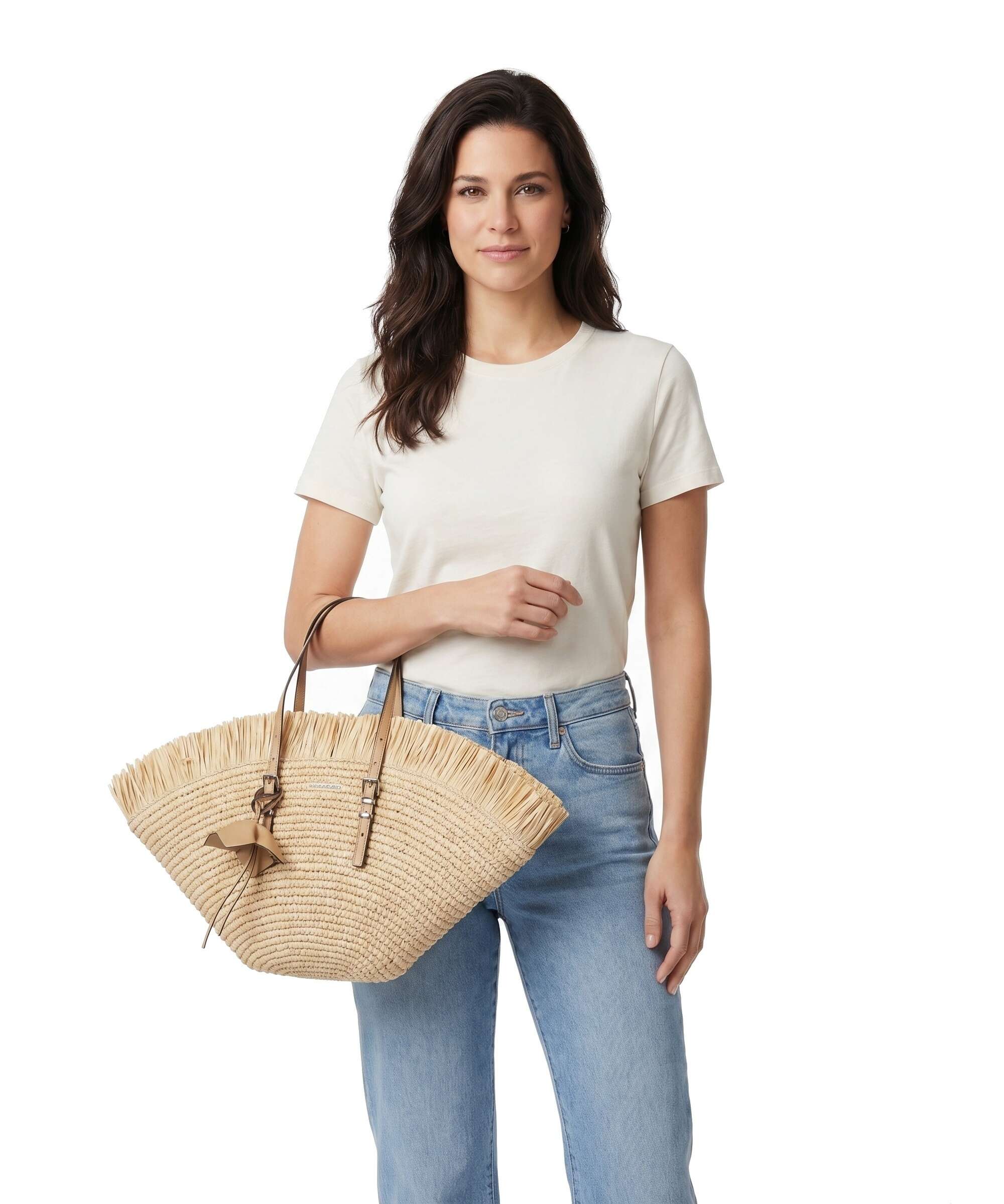 Michael Kors Isa Small Handtas natural/peanut - Image 3