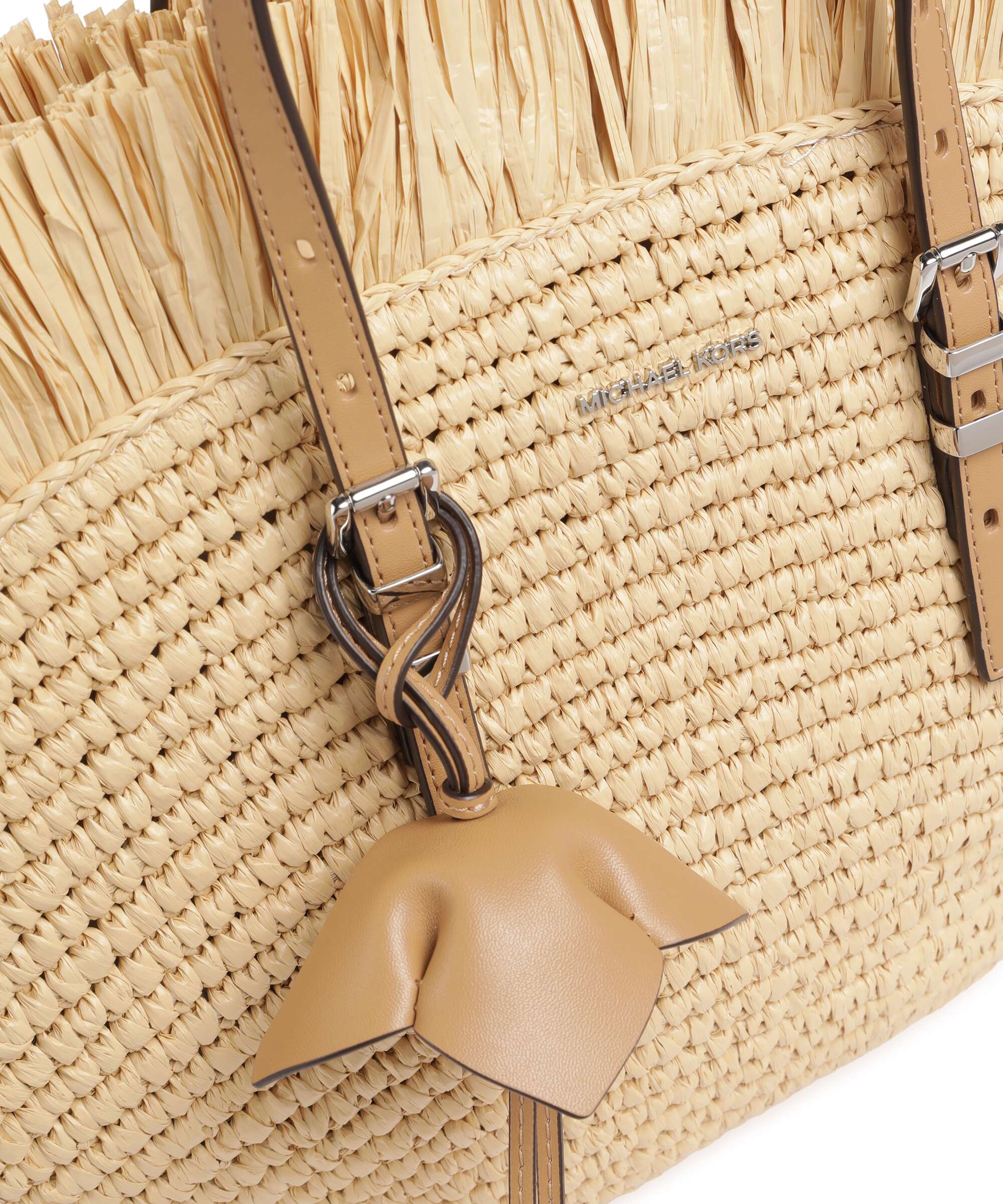 Michael Kors Isa Small Handtas natural/peanut - Image 4