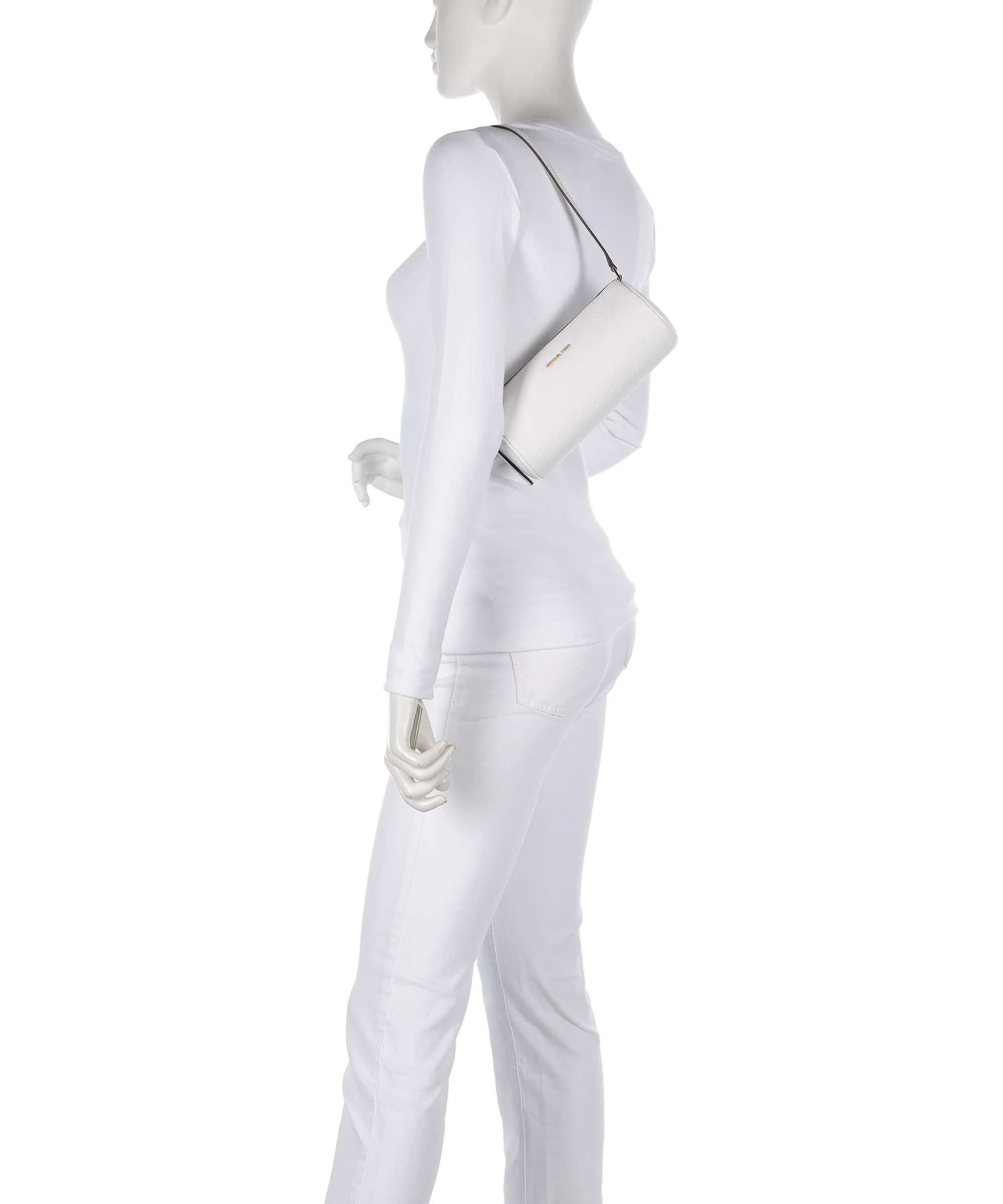 Michael Kors Izzy Small Schoudertas optic white - Image 3