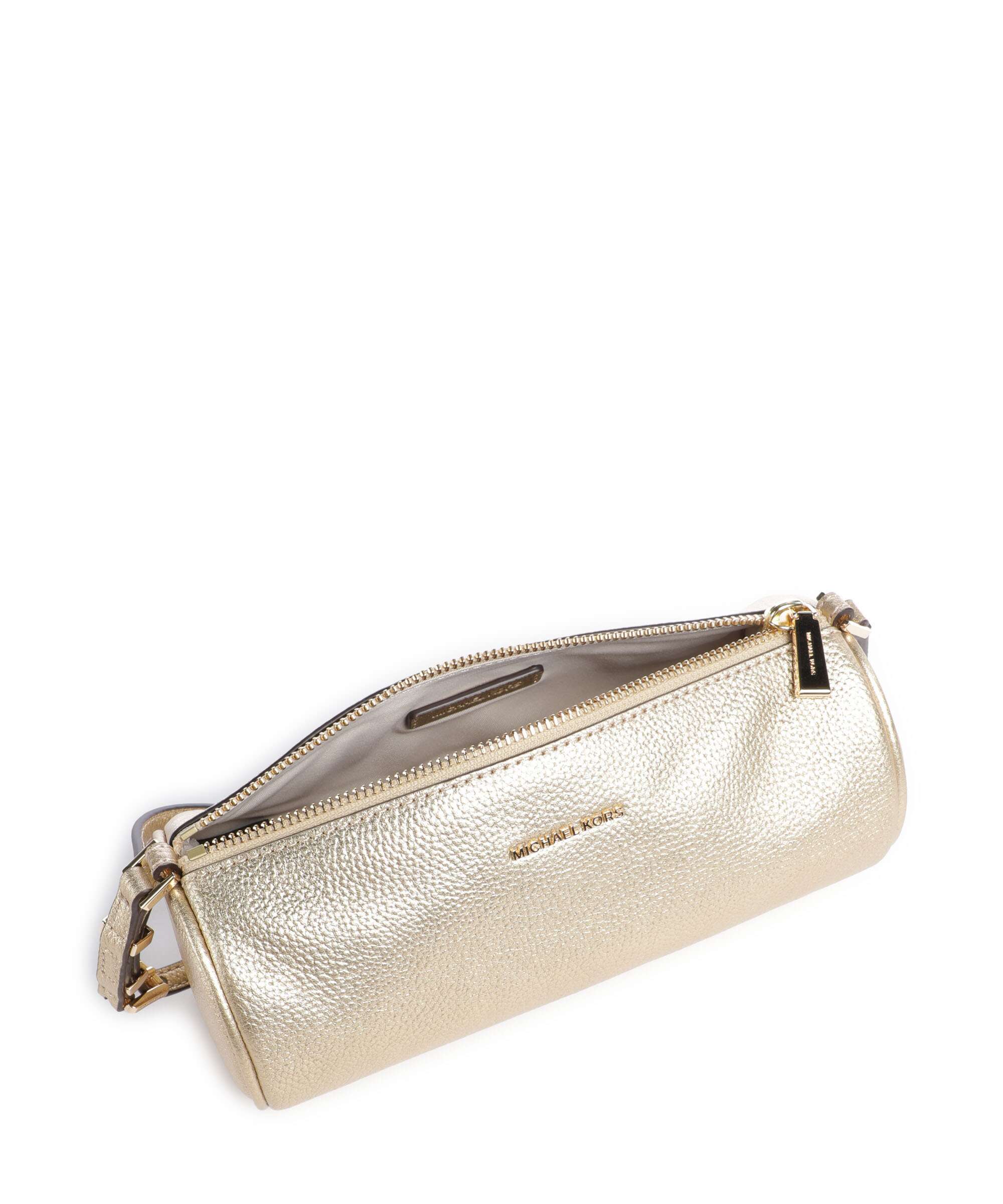 Michael Kors Izzy Small Schoudertas pale gold - Image 6