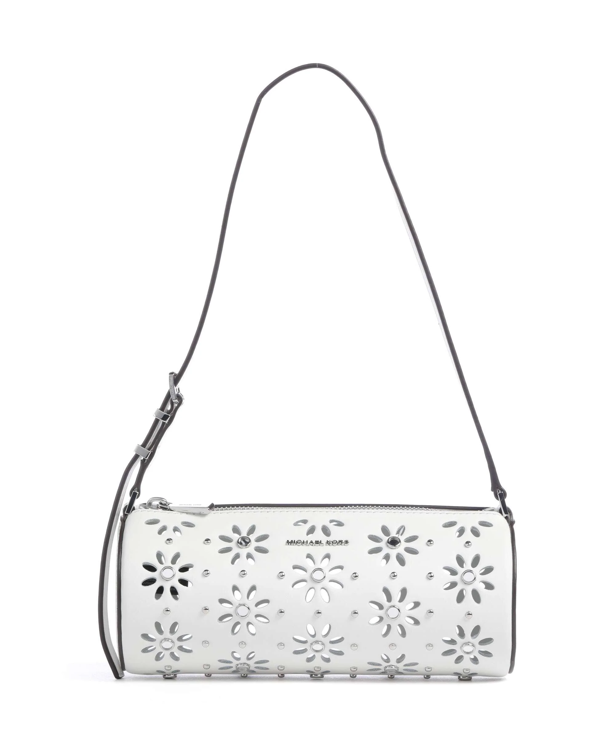 Michael Kors Izzy Small Schoudertas optic white