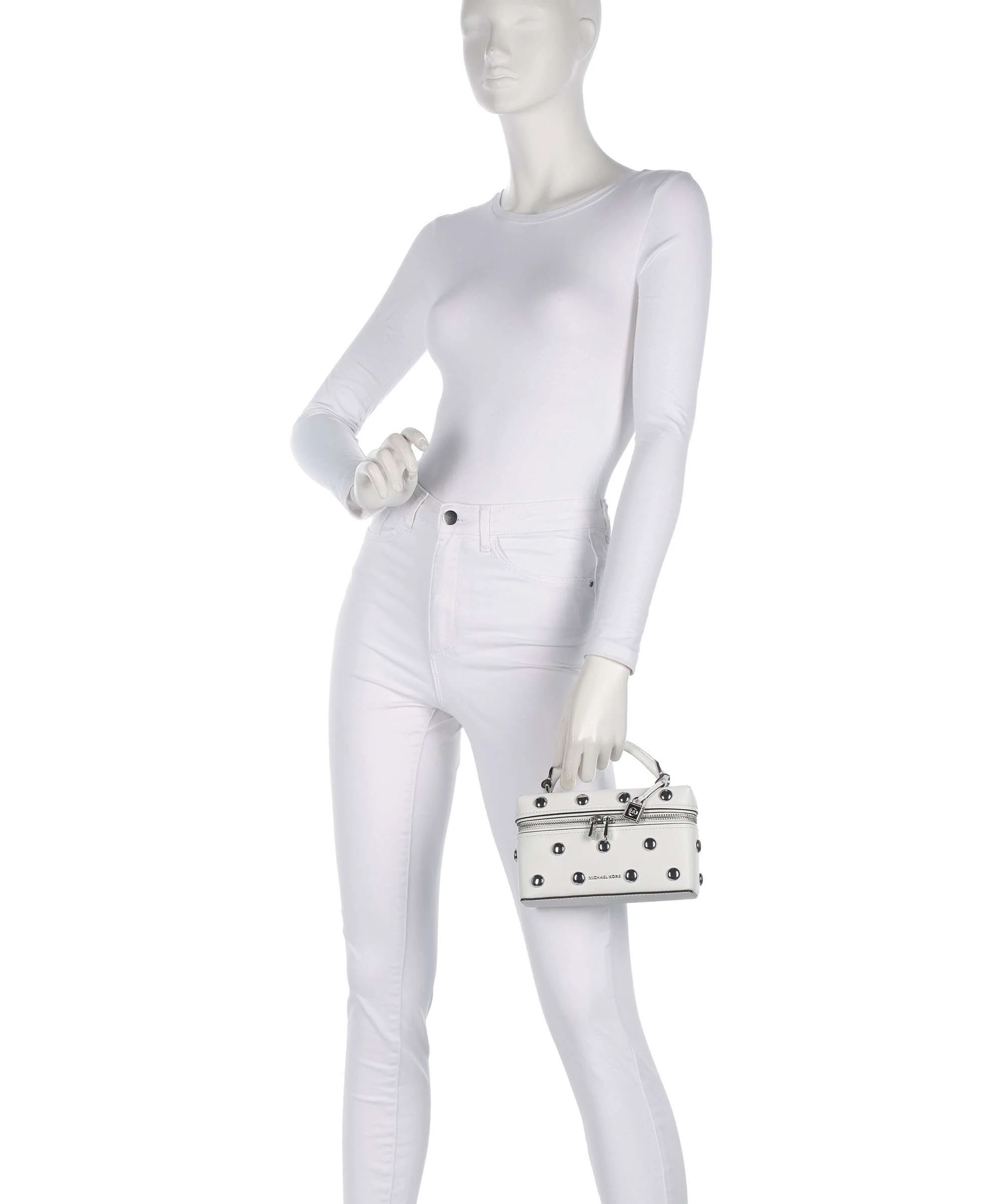 Michael Kors Jana XS Crossbody tas optic white - Image 3