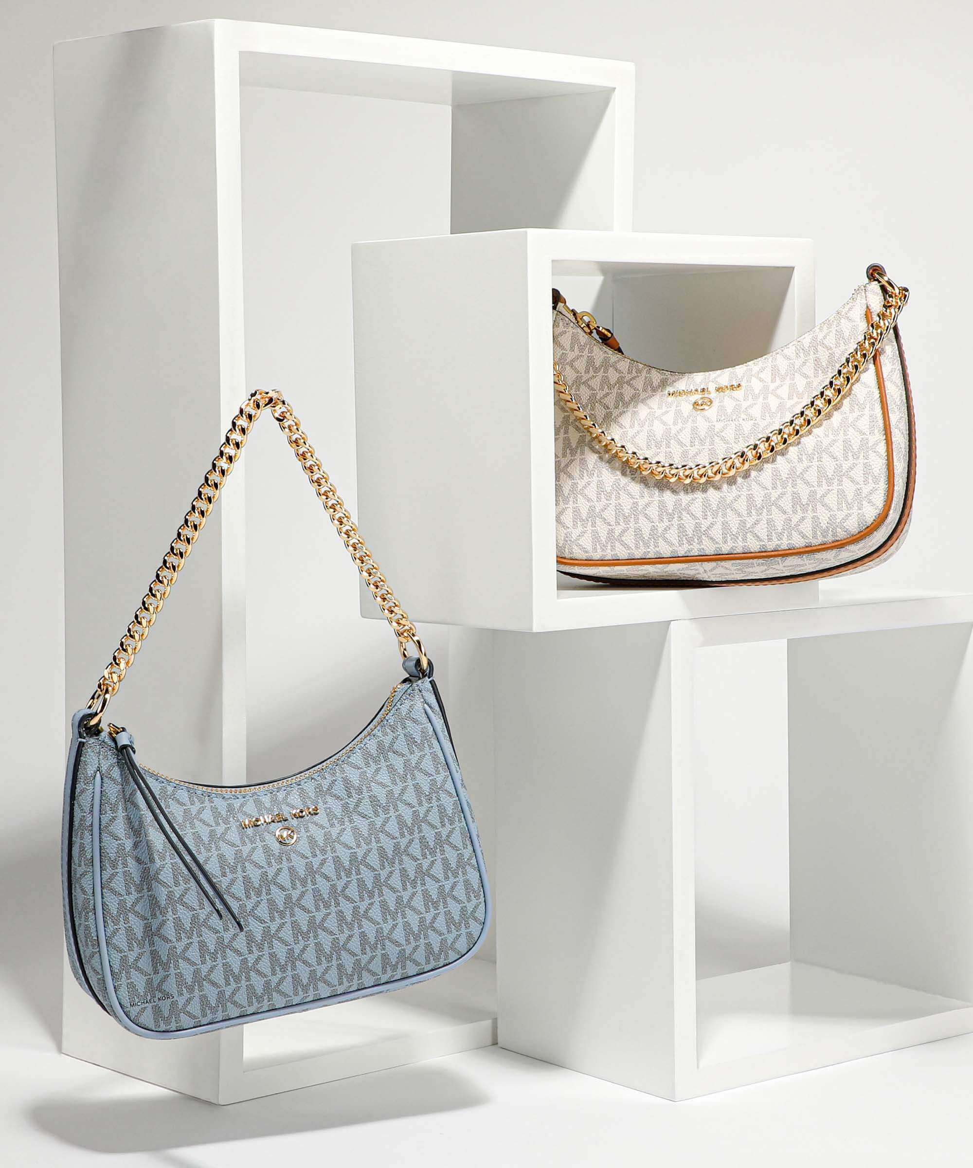 Michael Kors Jet Set Charm Schoudertas vanilla/acorn - Image 5
