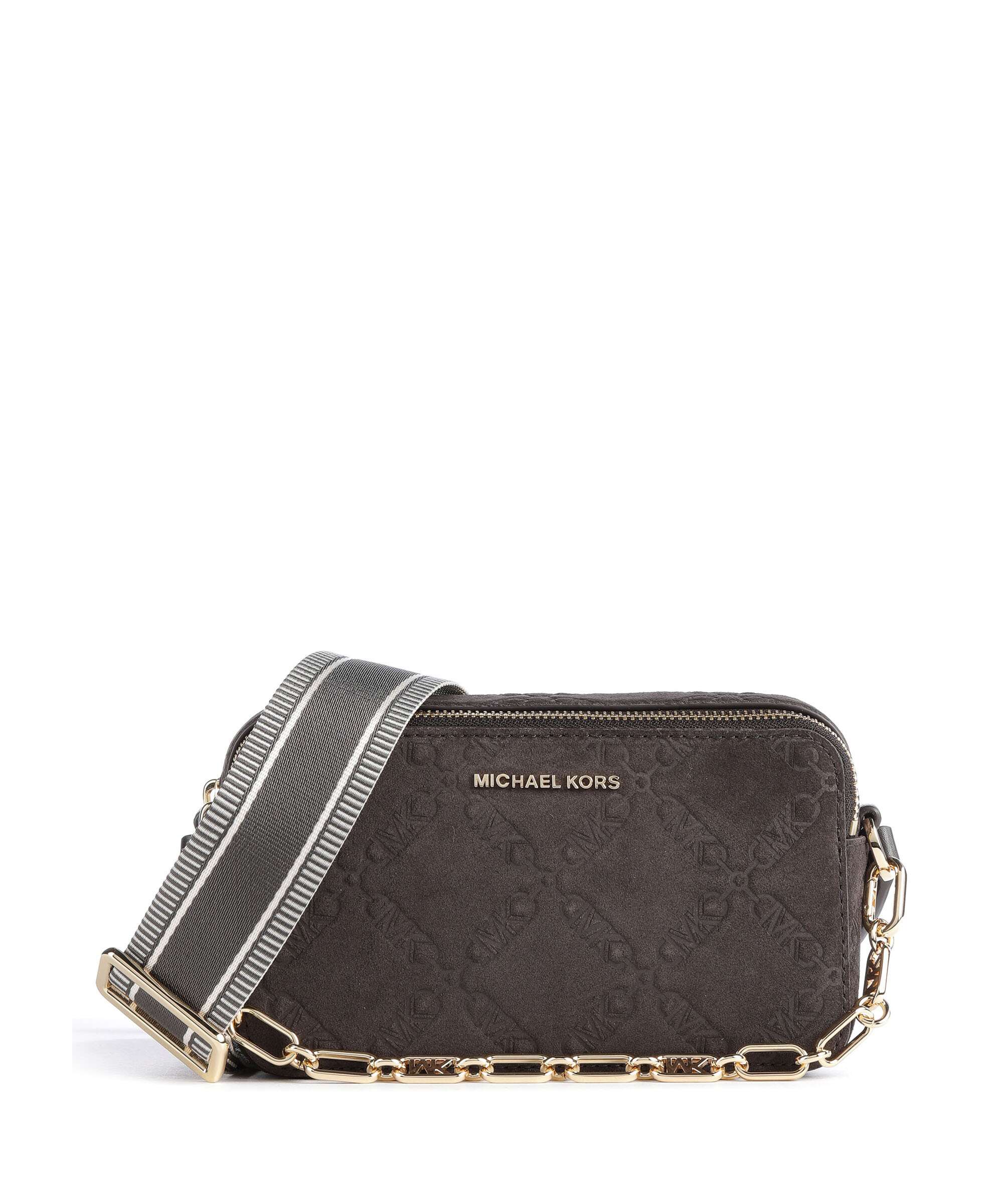 Michael Kors Jet Set Crossbody tas chocolate