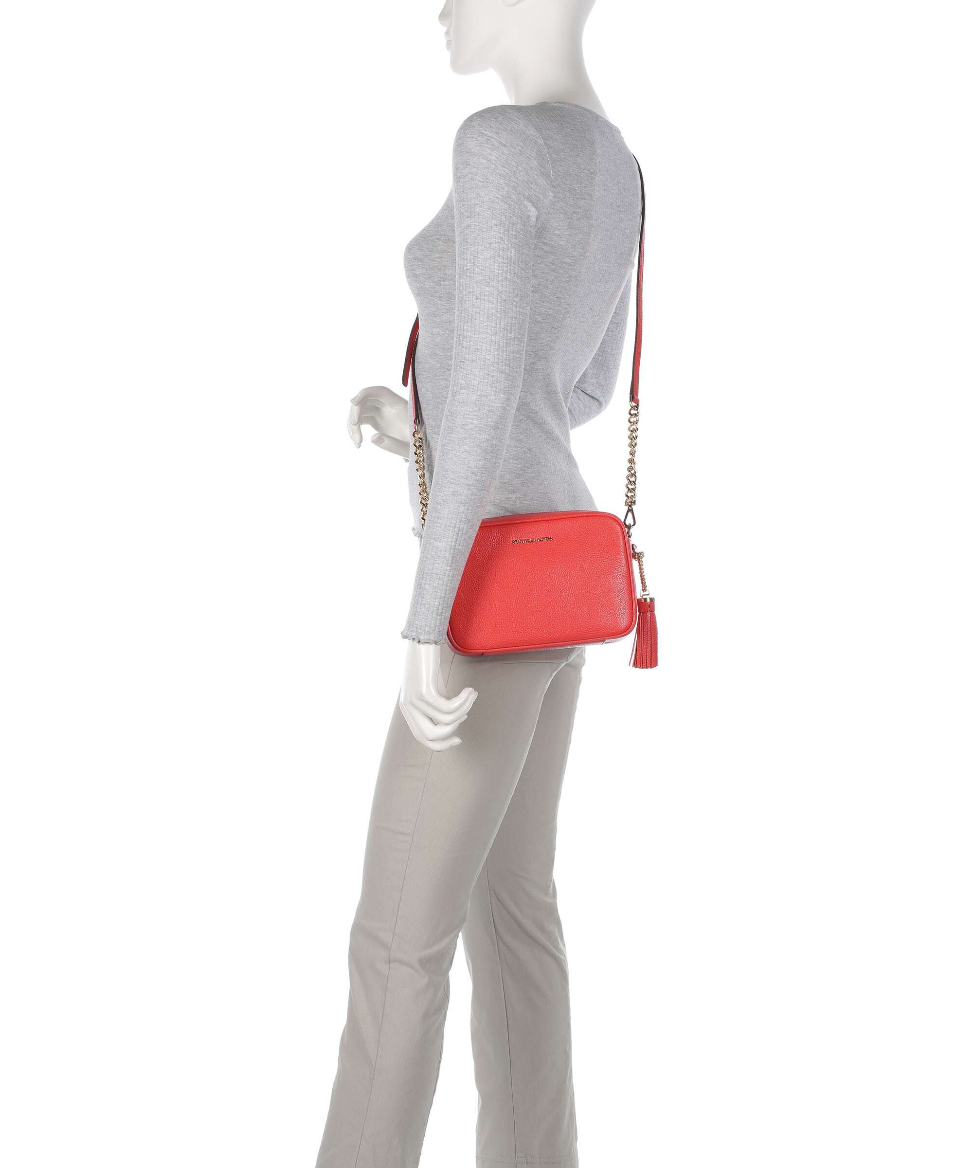Michael Kors Jet Set Crossbody tas burnt sienna - Image 3