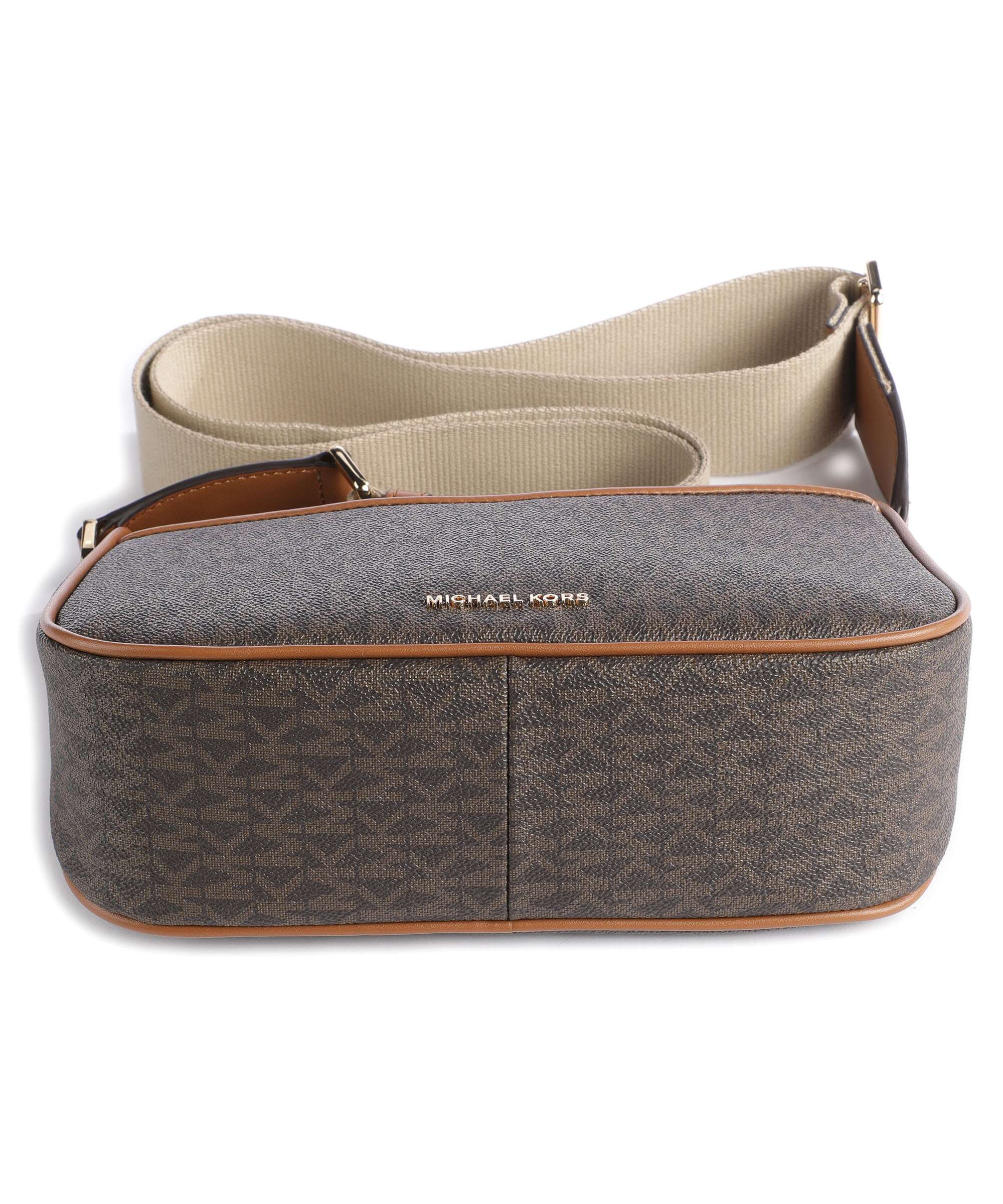 Michael Kors Jet Set Crossbody tas brown/acorn - Image 5