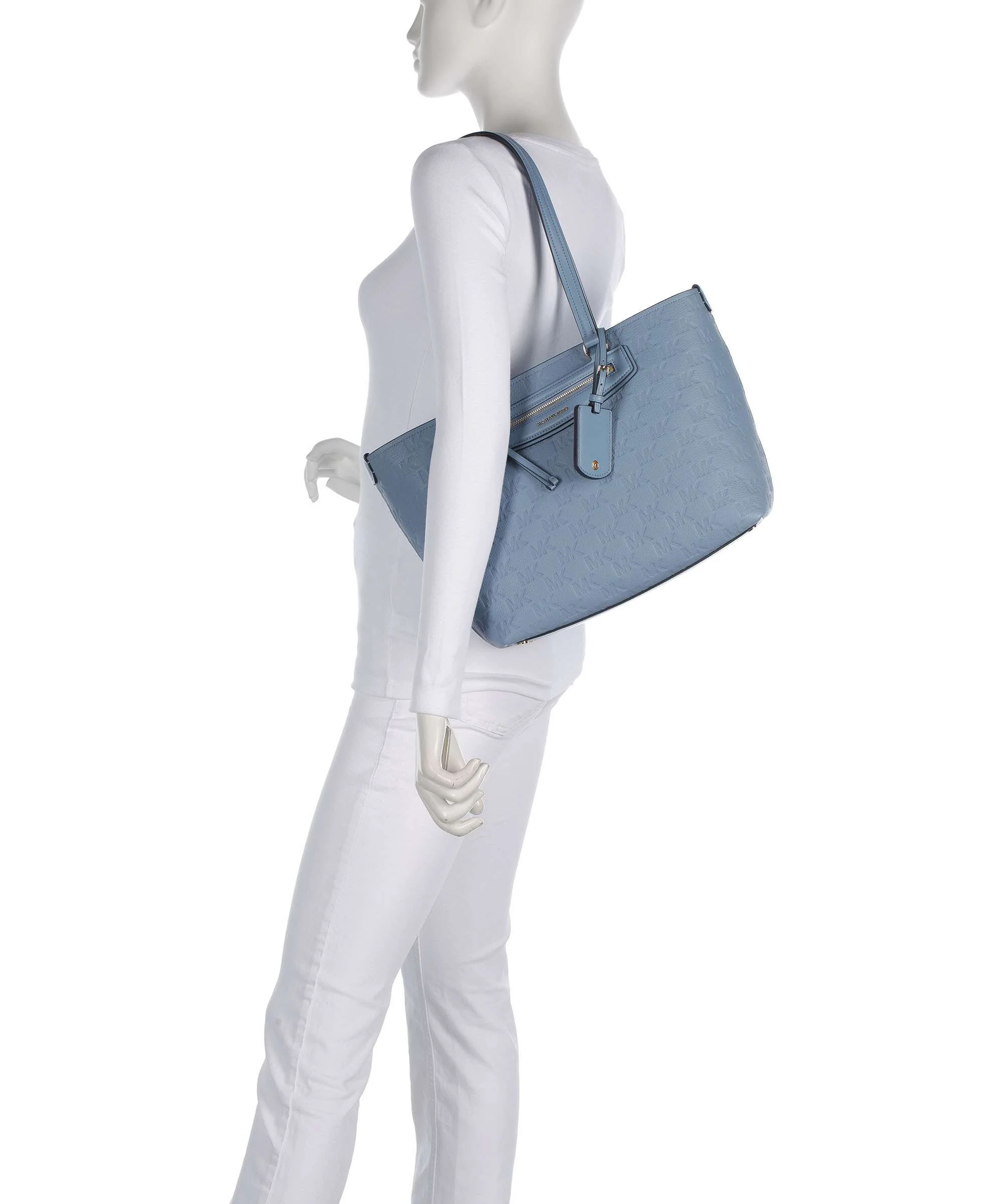 Michael Kors Jet Set Travel Medium Boodschappentas chambray - Image 3