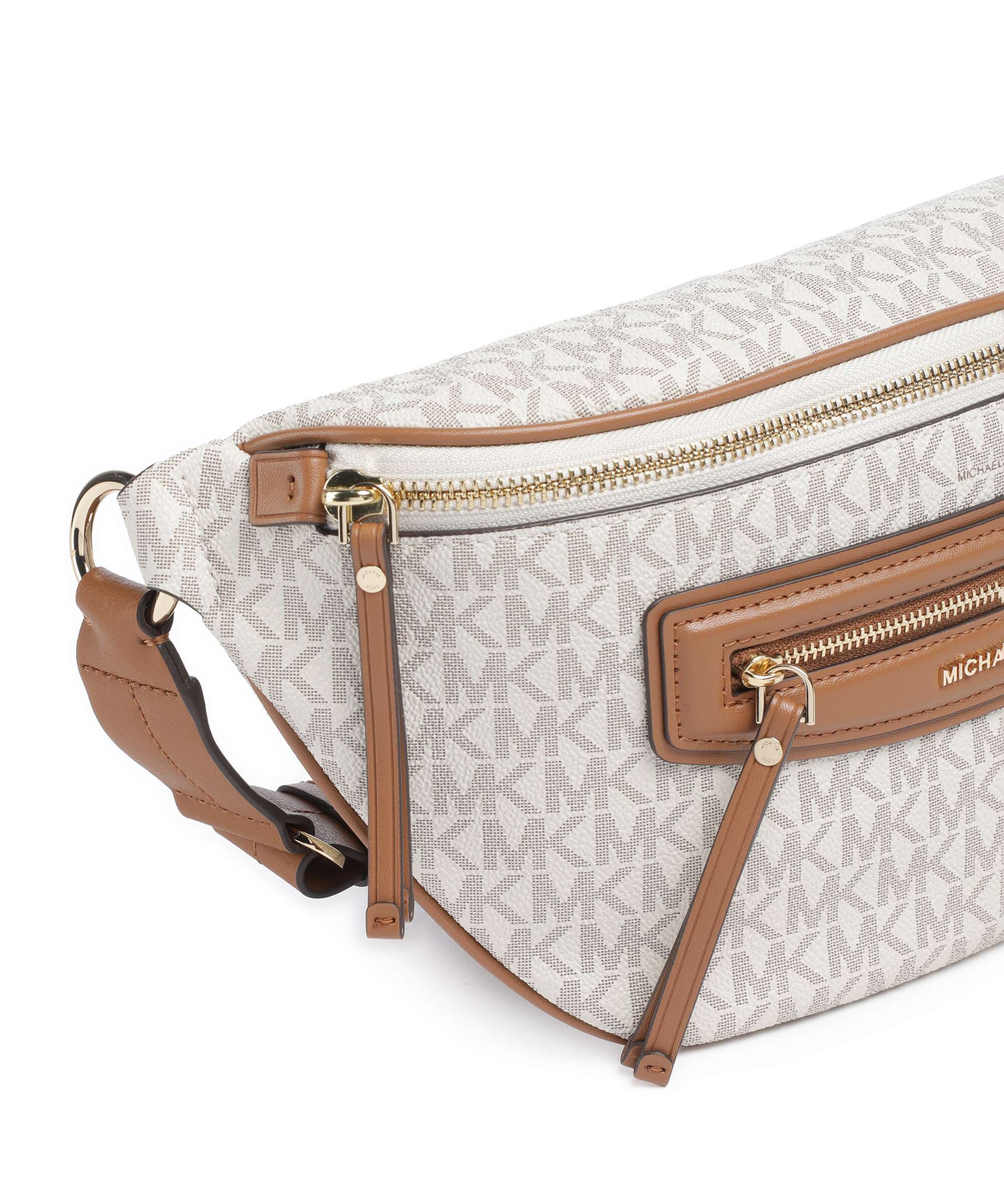 Michael Kors Jet Set Travel Medium Heuptas vanilla/acorn - Image 4